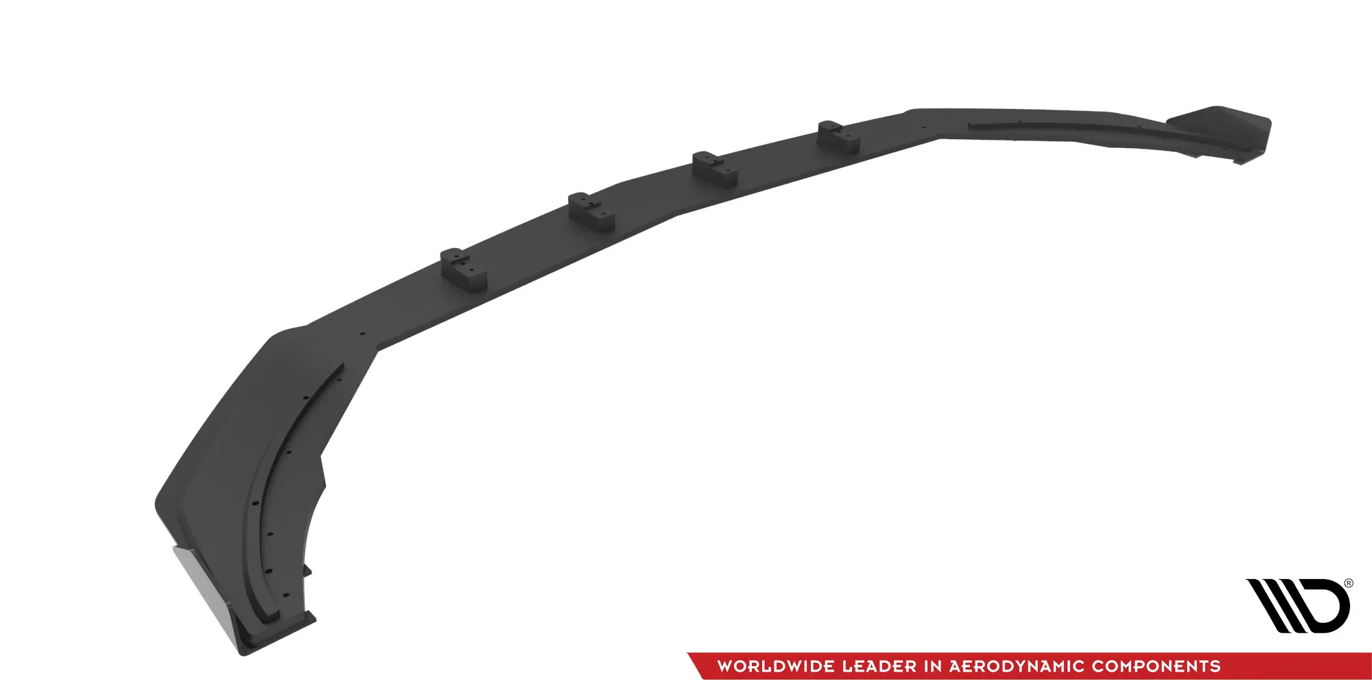 Frontspoiler + Flopper Mercedes-Benz A (W177 / V177) AMG-Line / Mercedes-AMG A35 (W177 / V177) Aero Pack 2018->| Street Pro Black Edition – bilde 5