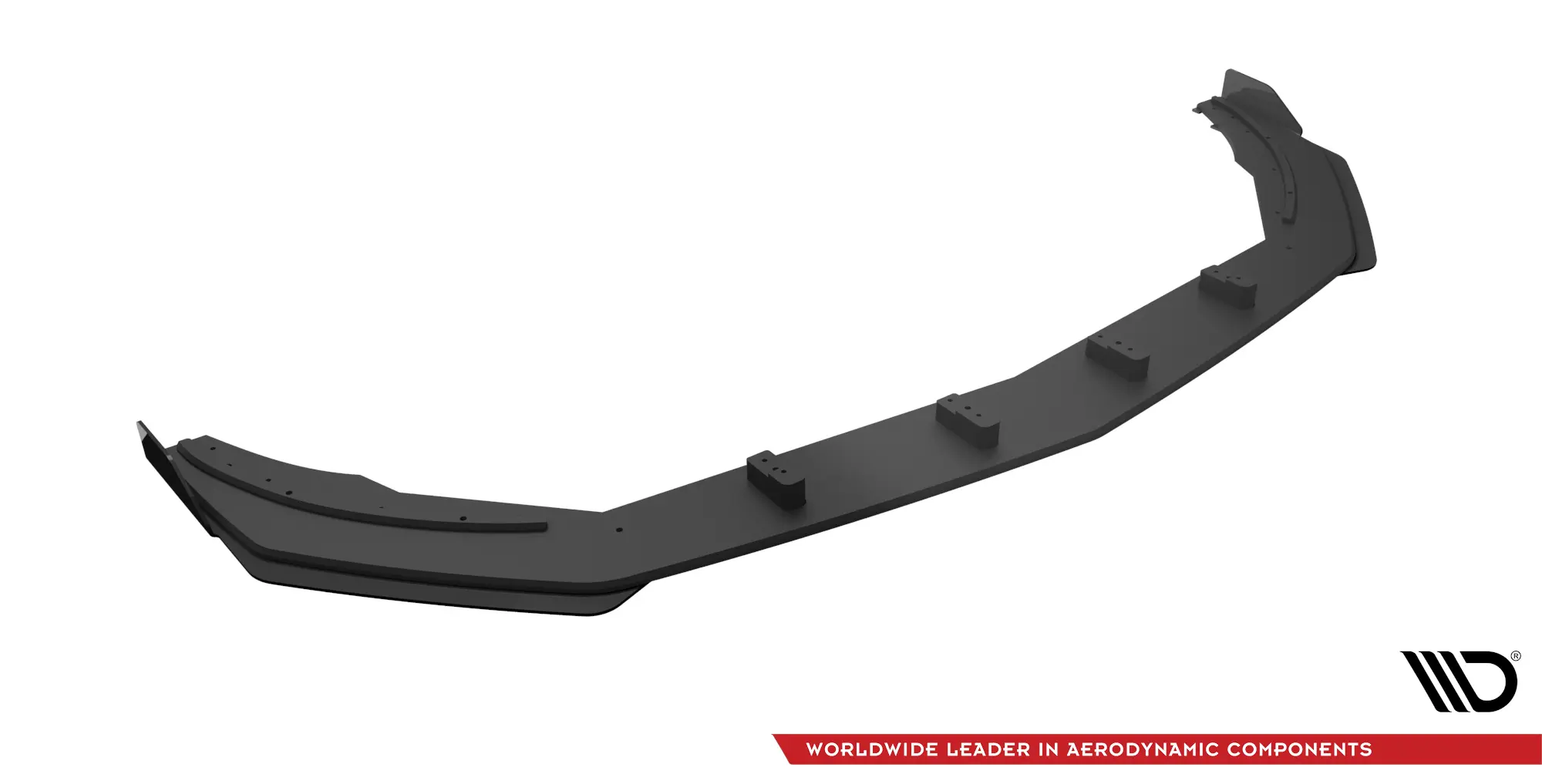 Frontspoiler + Flopper Mercedes-Benz A (W177 / V177) AMG-Line / Mercedes-AMG A35 (W177 / V177) Aero Pack 2018->| Street Pro Black Edition – bilde 6
