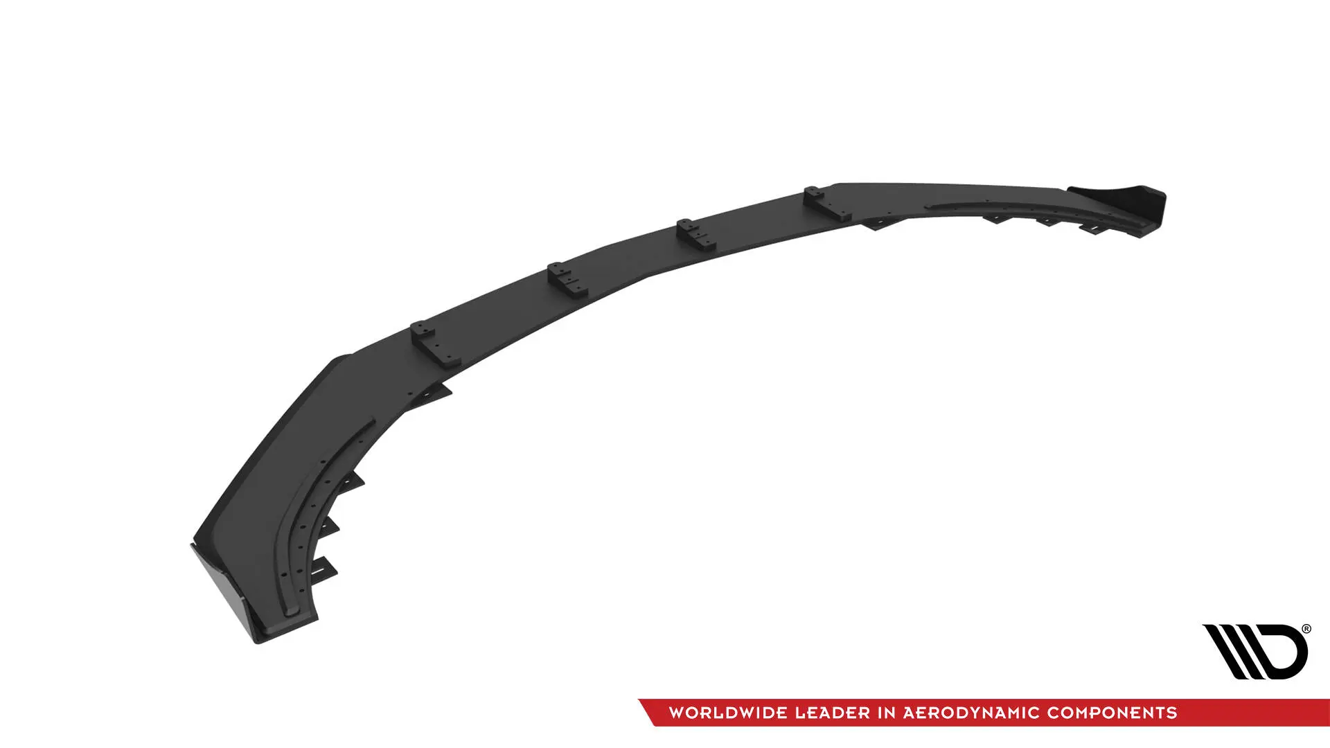 Frontspoiler + flopper Mercedes-Benz A45 AMG Aero (W176) facelift 2015 - 2018 | Street Pro Black Edition Image 9