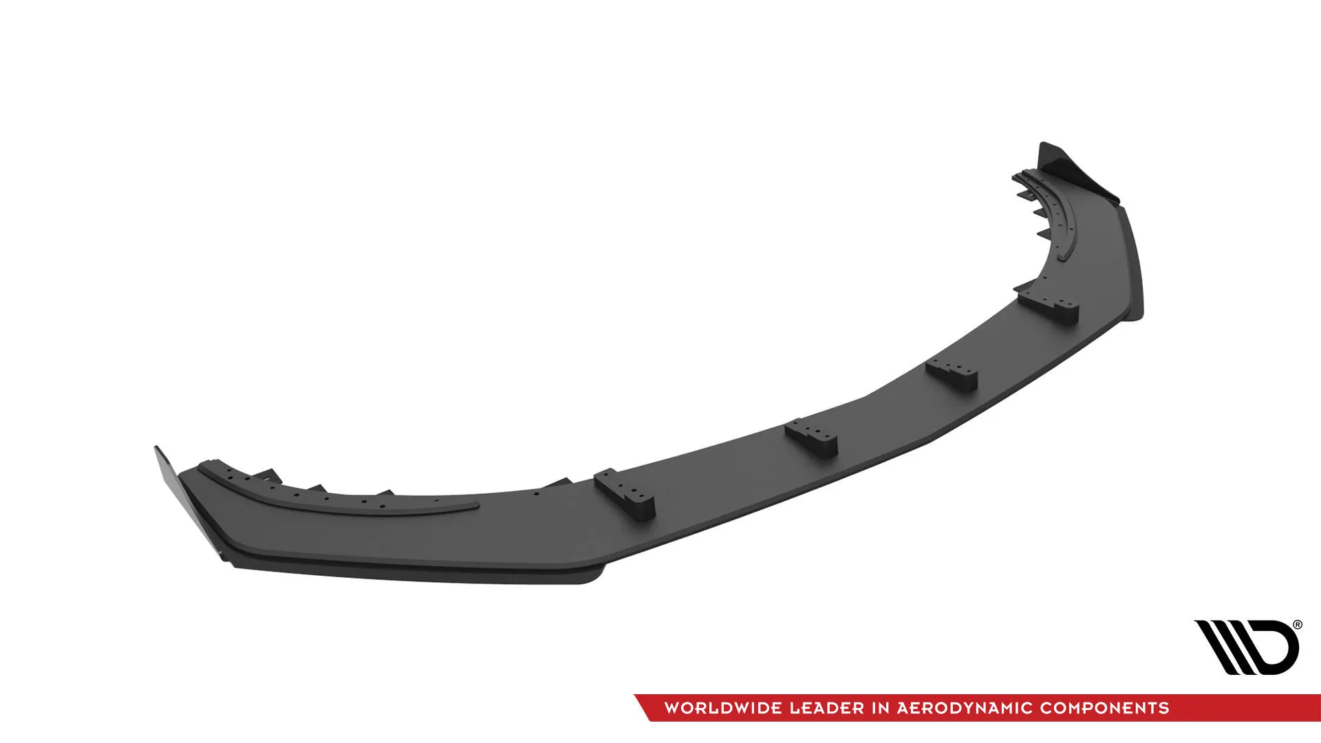 Frontspoiler + Flopper Mercedes-Benz A45 AMG Aero (W176) facelift 2015 - 2018 | Street Pro Black Edition – bilde 5