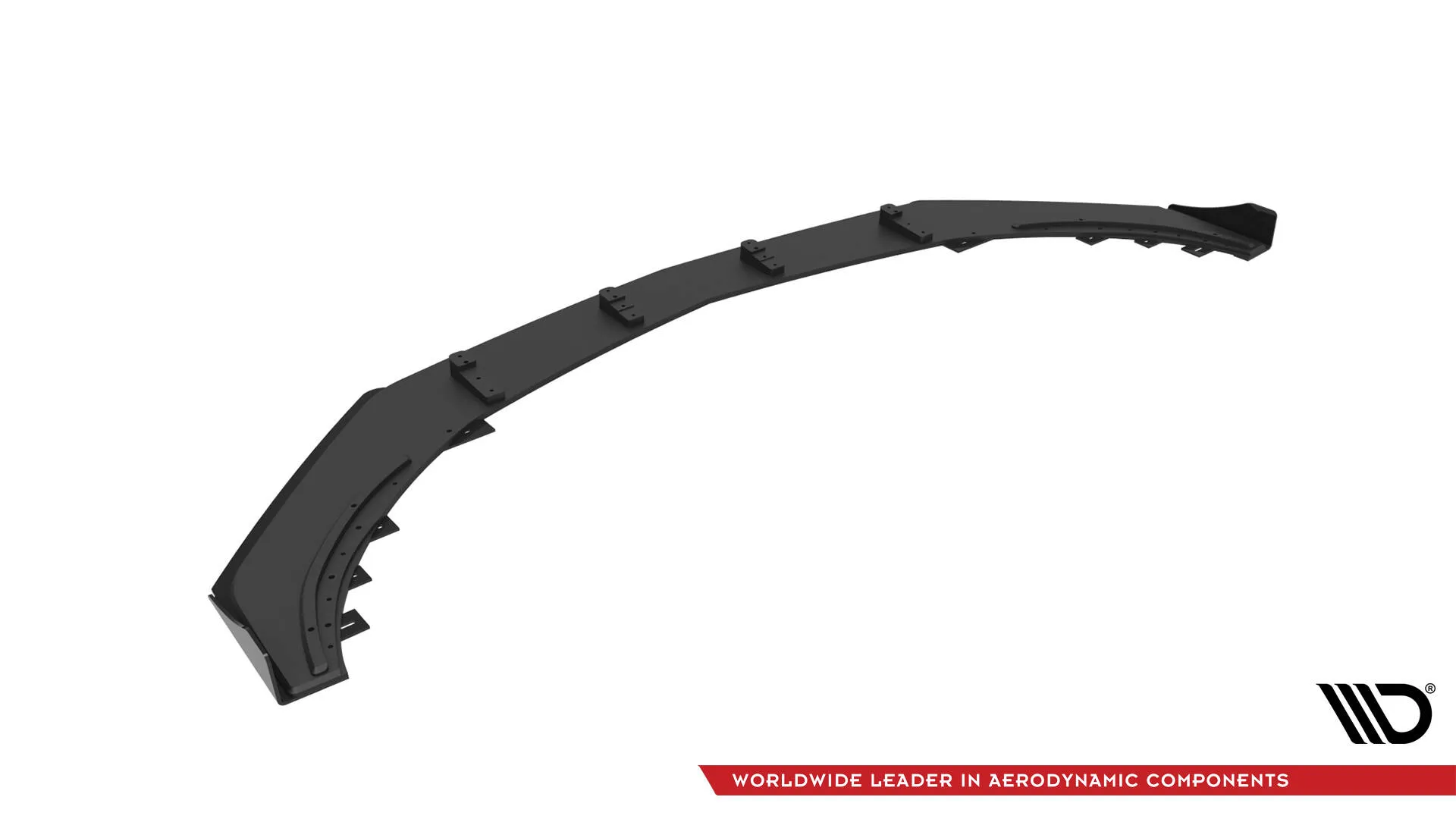 Frontspoiler + Flopper Mercedes-Benz A45 AMG Aero (W176) facelift 2015 - 2018 | Street Pro Black Edition – bilde 6