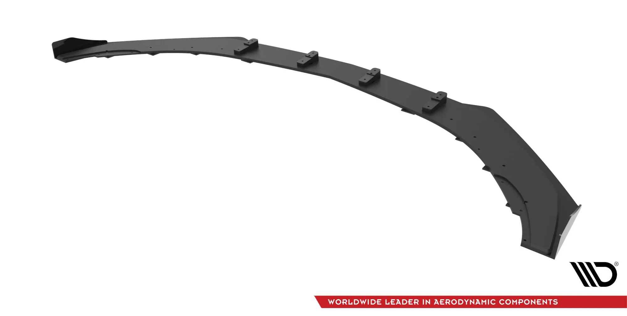 Frontspoiler + Flopper Mercedes-Benz AMG Cla 45 Aero (C117) Facelift 2017 - 2019 | Street Pro Black Edition – bilde 6