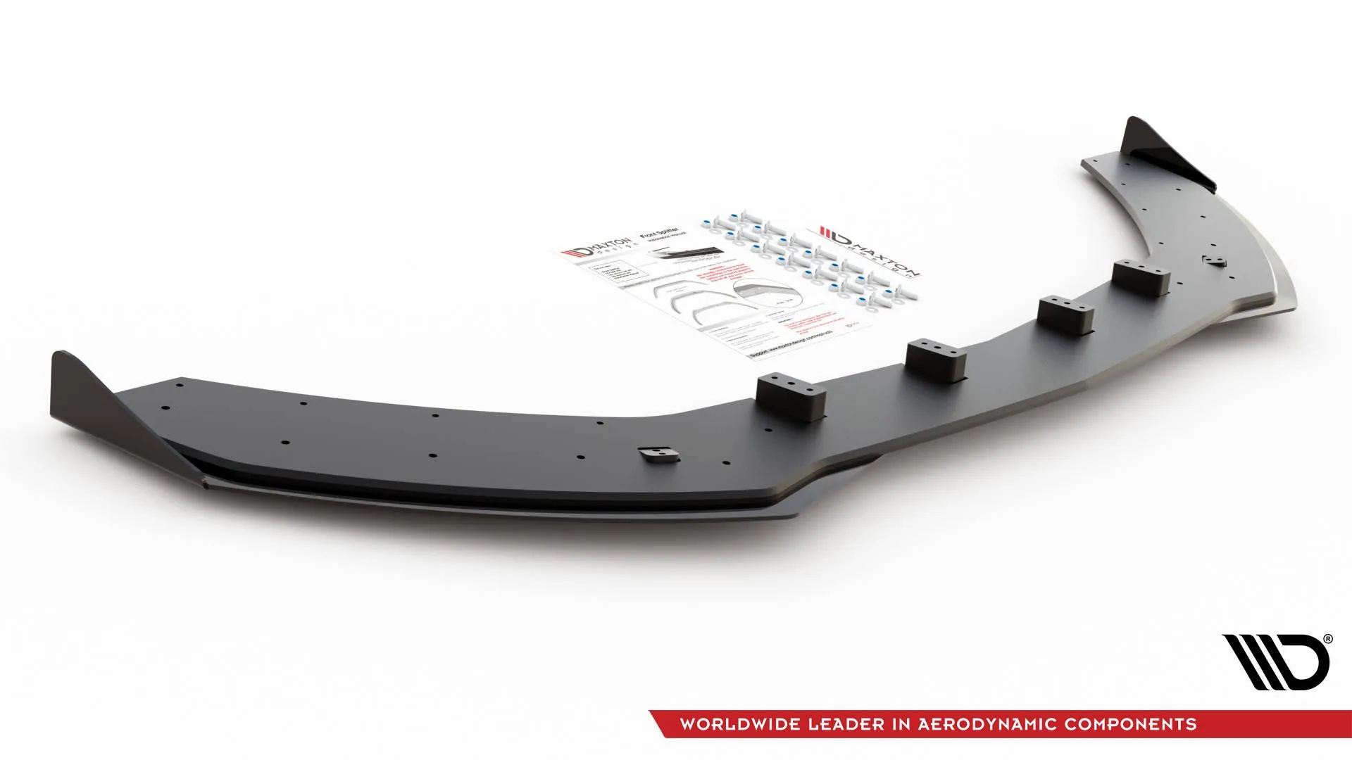 Frontspoiler + Flopper Mercedes-Benz C-Klasse (C43) | Street Pro Black Edition – bilde 5
