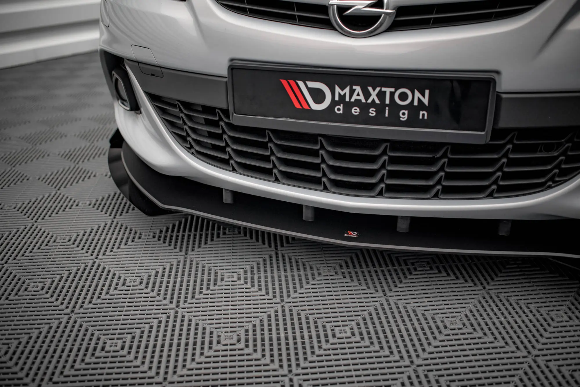 Frontspoiler + Flopper Opel Astra J GTC OPC-Line 2011-2018 | V.1 Street Pro Black Edition
