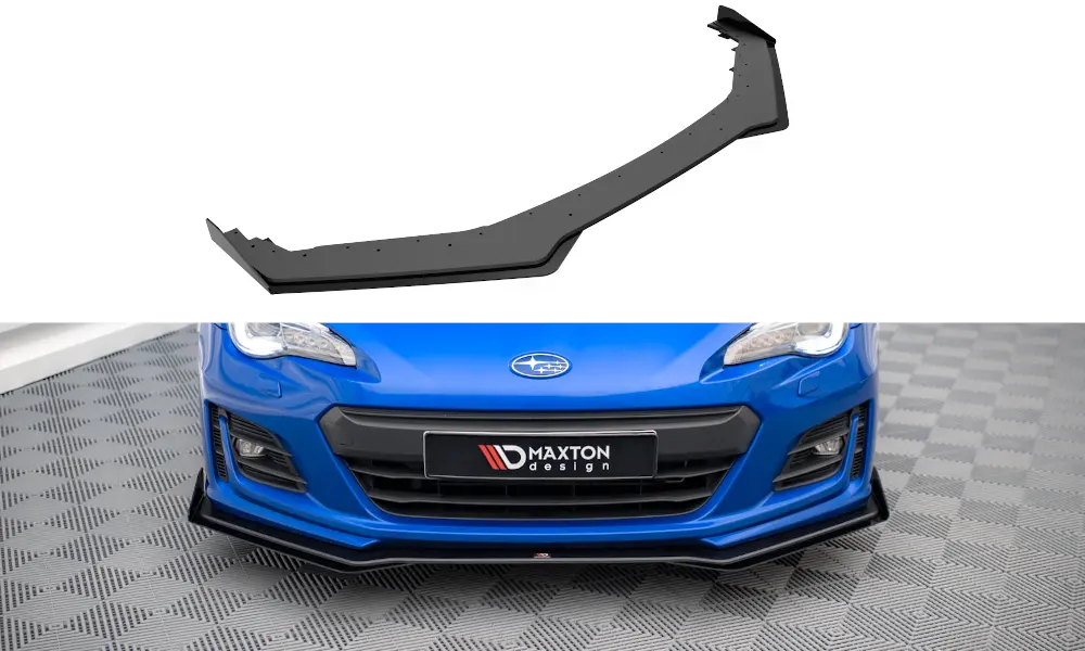 Frontspoiler + Flopper Subaru BRZ I Facelift 2017-2020 | V.1 Street Pro Black Edition – bilde 3