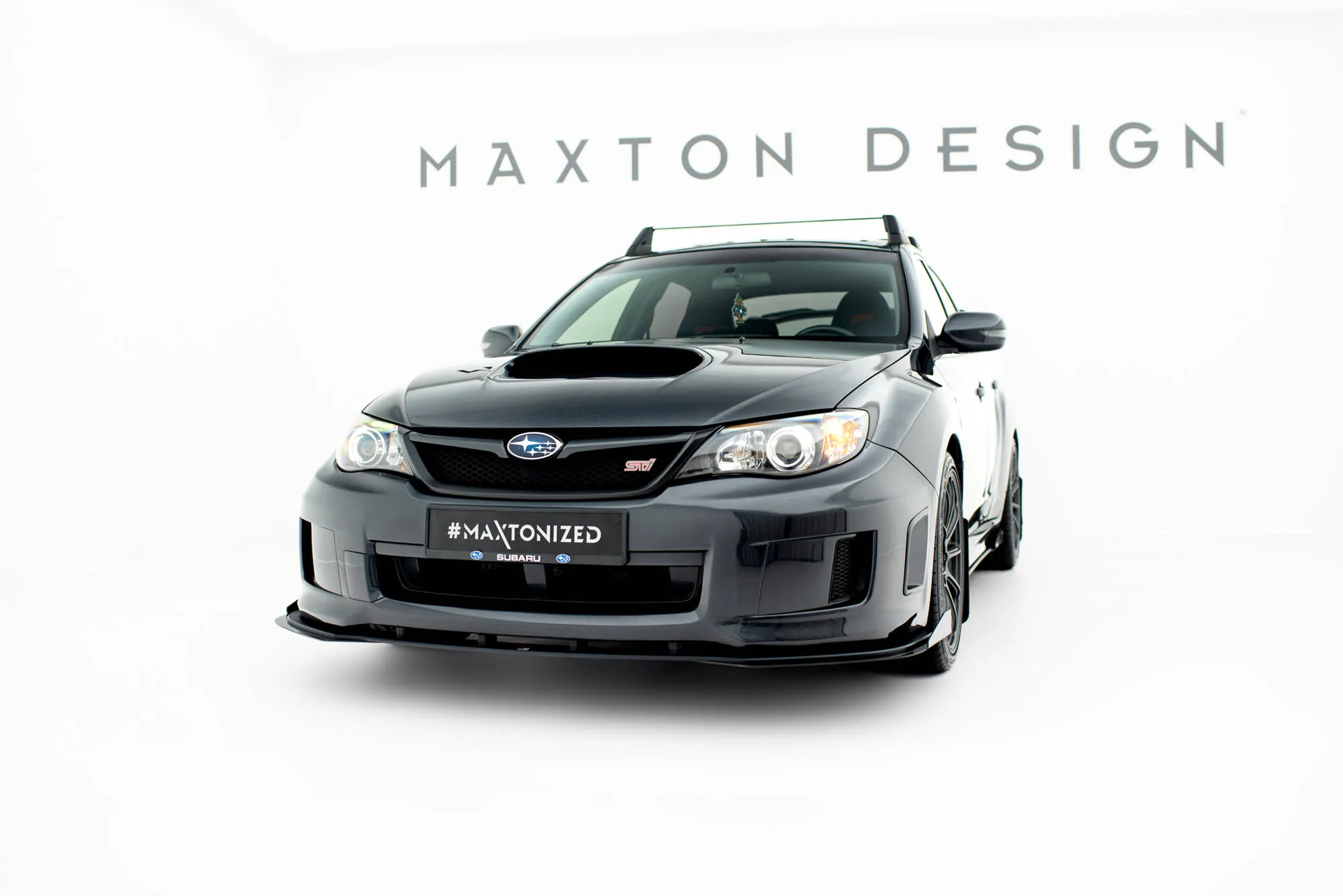 Frontspoiler + Flopper Subaru Impreza WRX STI III Facelift 2010 - 2014 | Street Pro Black Edition
