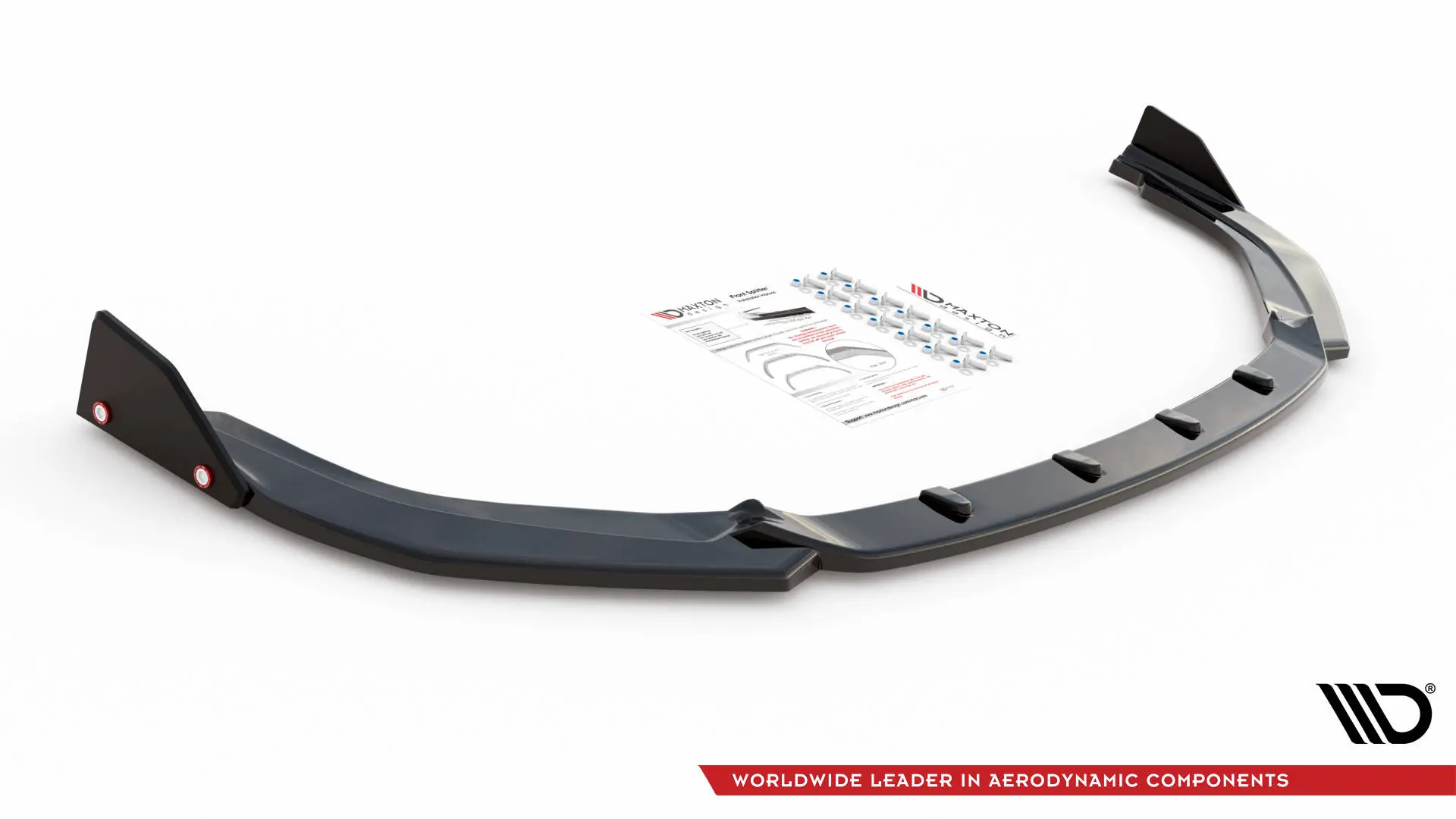 Frontspoiler + Flopper Toyota Corolla XII GR Sport 2019 -> | V.1 Glossy Black Edition – bilde 4