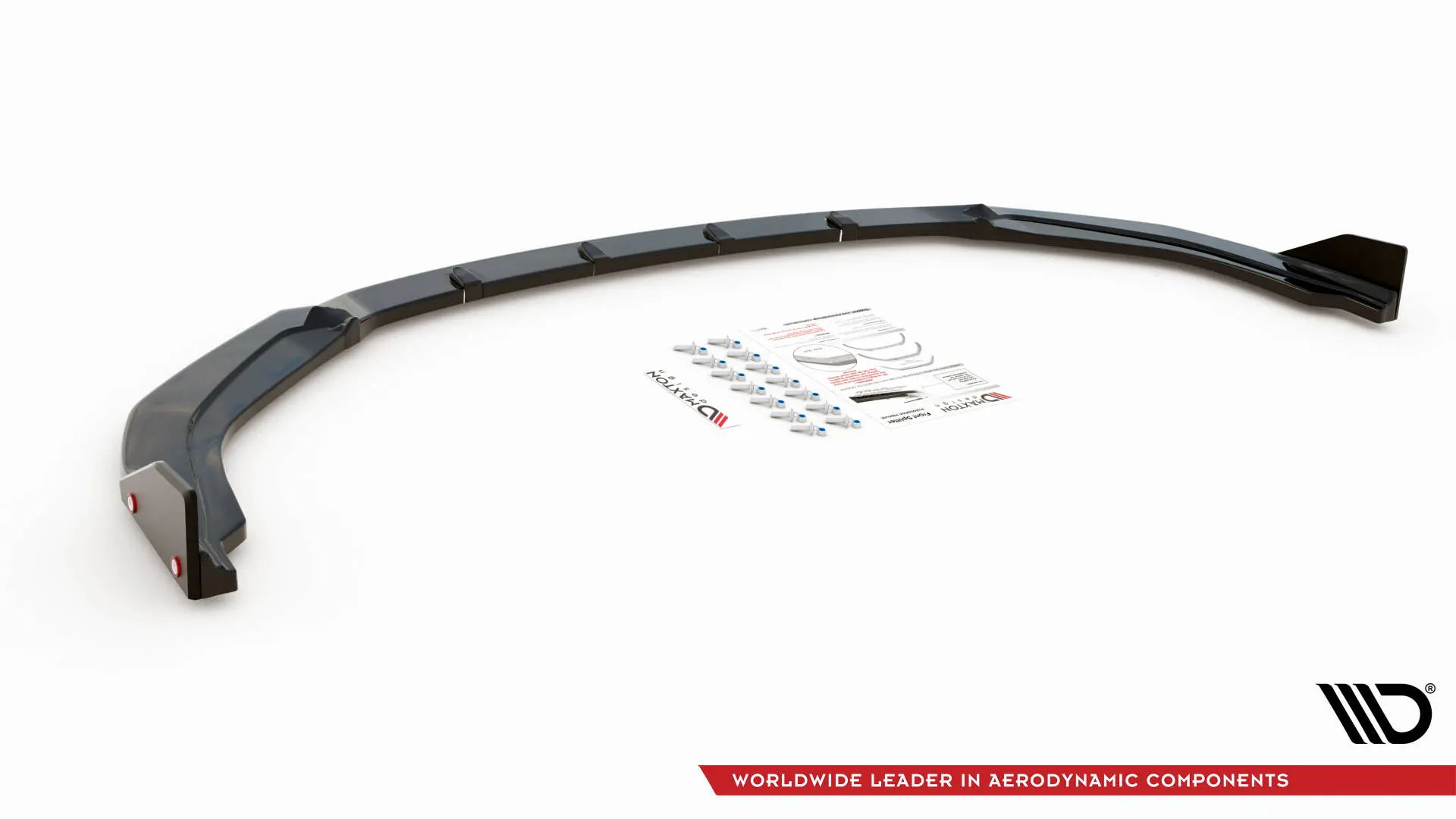 Frontspoiler + Flopper Toyota Corolla XII GR Sport 2019 -> | V.1 Glossy Black Edition – bilde 5