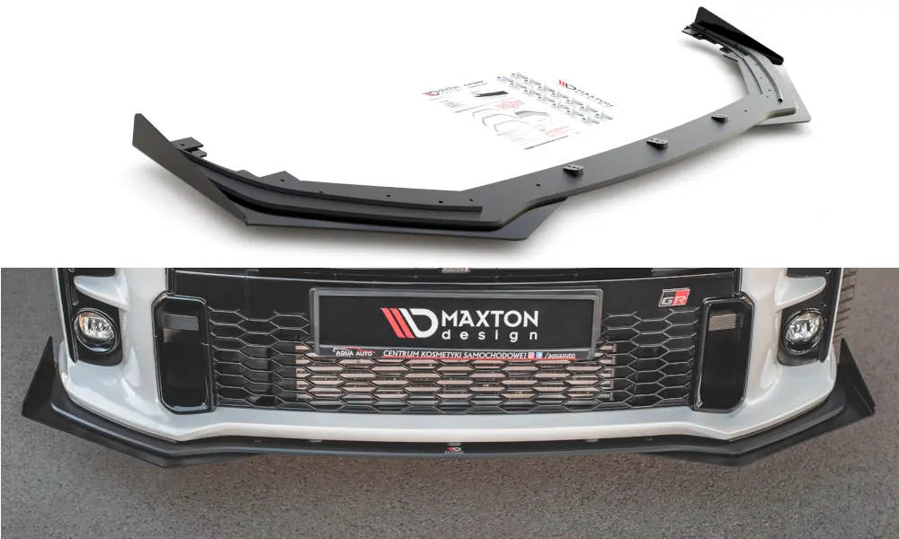 Frontspoiler + Flopper  Toyota GR Yaris 2020 -> Racing Durability Black Edition – bilde 5