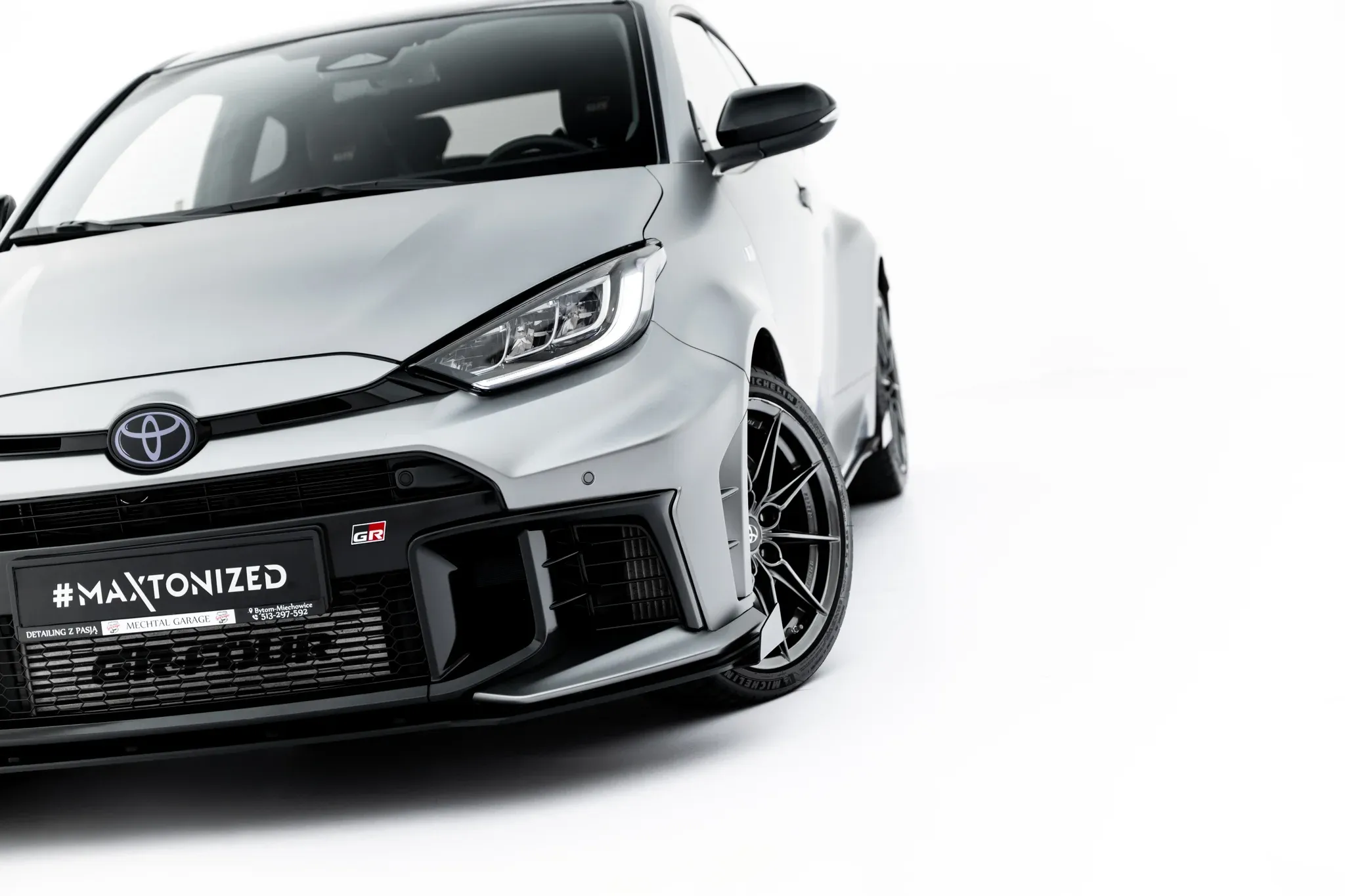 Frontspoiler + Flopper Toyota GR Yaris IV Facelift 2024 -> | Street Pro Black Edition