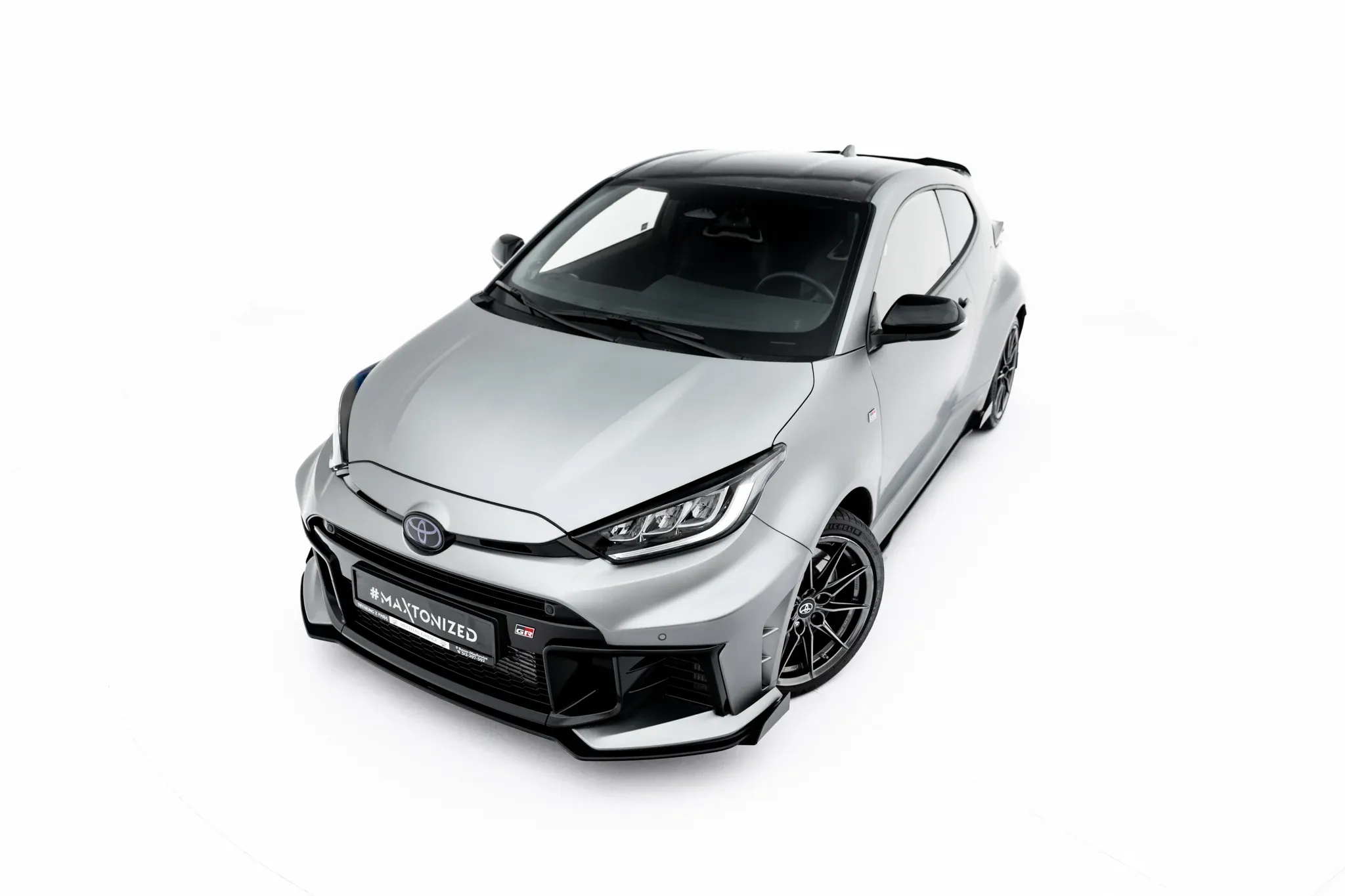 Frontspoiler + Flopper Toyota GR Yaris IV Facelift 2024 -> | Street Pro Black Edition – bilde 6