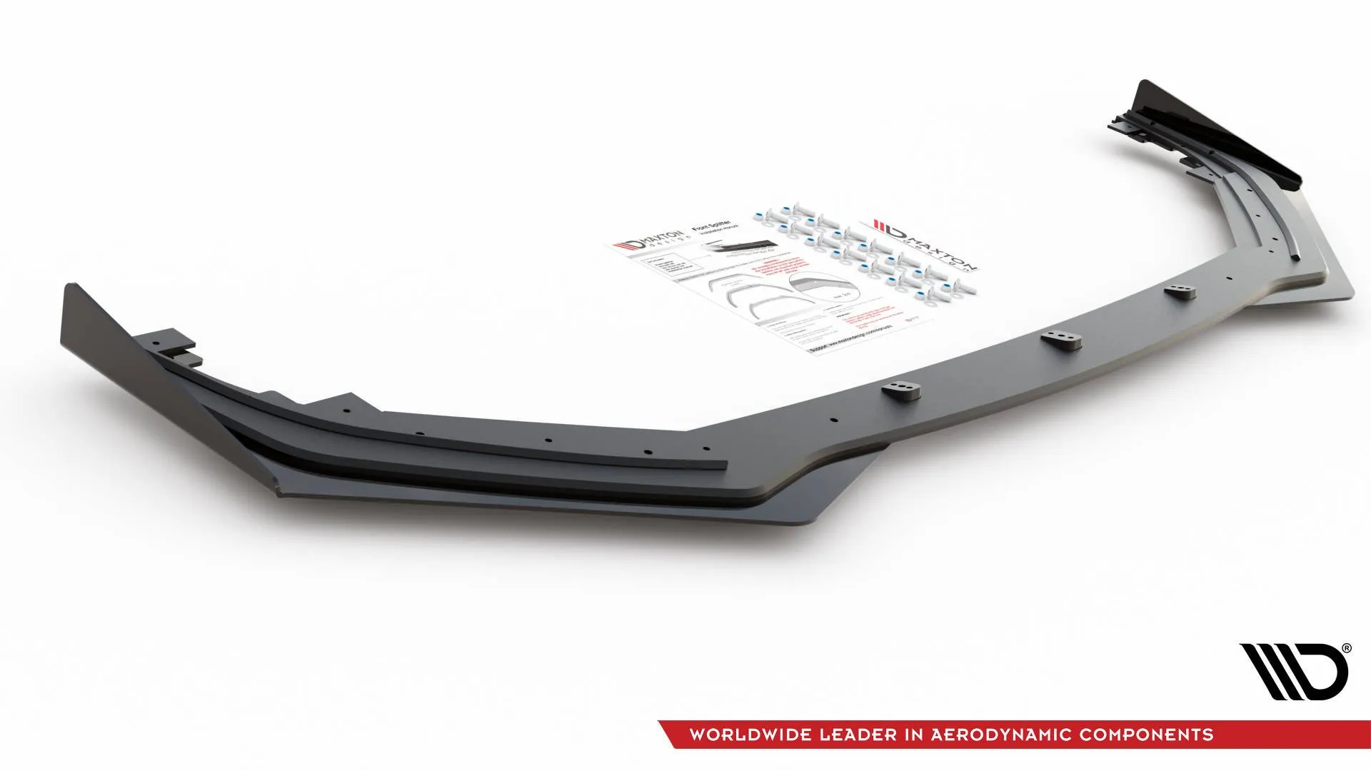 Frontspoiler + Flopper Toyota Yaris GR IV 2020-> | Street Pro Black Edition – bilde 5