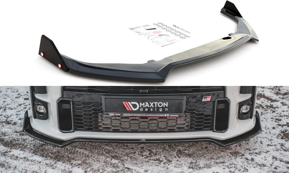 Frontspoiler + Flopper Toyota Yaris IV GR 2020-> | V.3 Glossy Black Edition – bilde 3