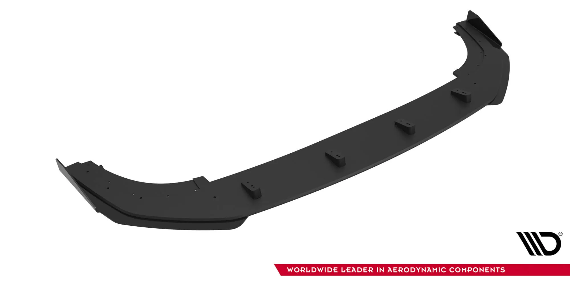 Frontspoiler + Flopper Volkswagen Golf (R-Line/GTI/GTE) VIII Facelift 2024 - | Street Pro Black Edition – bilde 5