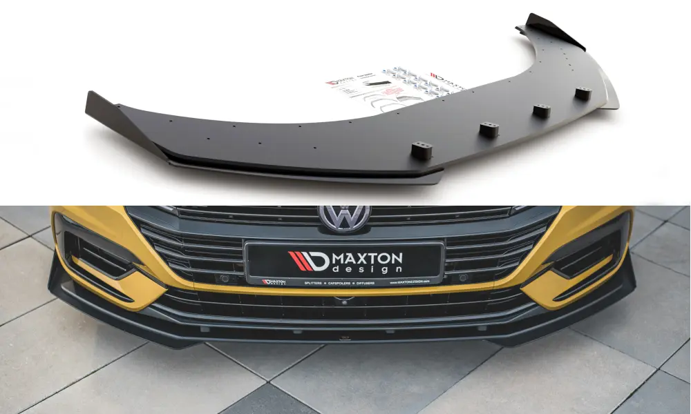 Frontspoiler + Flopper VW Arteon R-Line 2017 - 2020 | Racing Durability Black Edition – bilde 3
