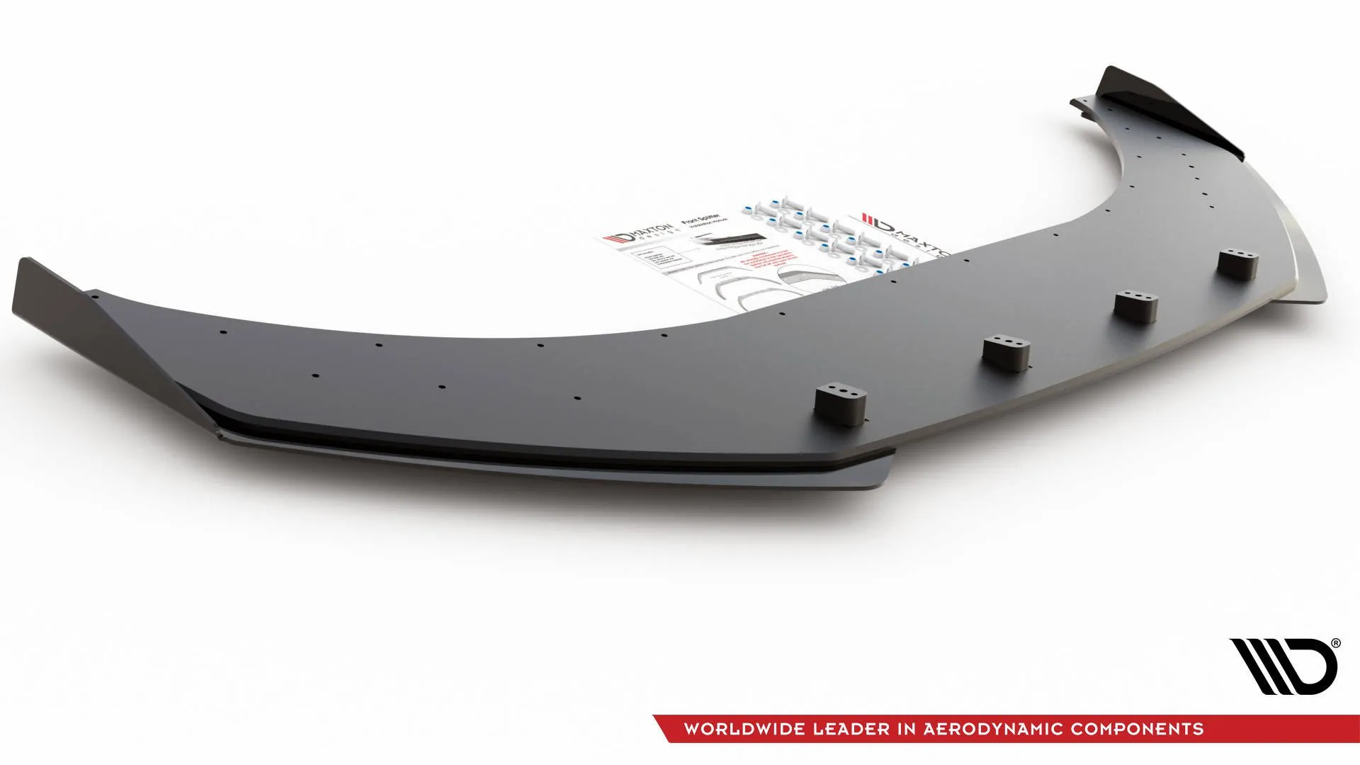 Frontspoiler + Flopper VW Arteon R-Line 2017 - 2020 | Street Pro Black Edition – bilde 4