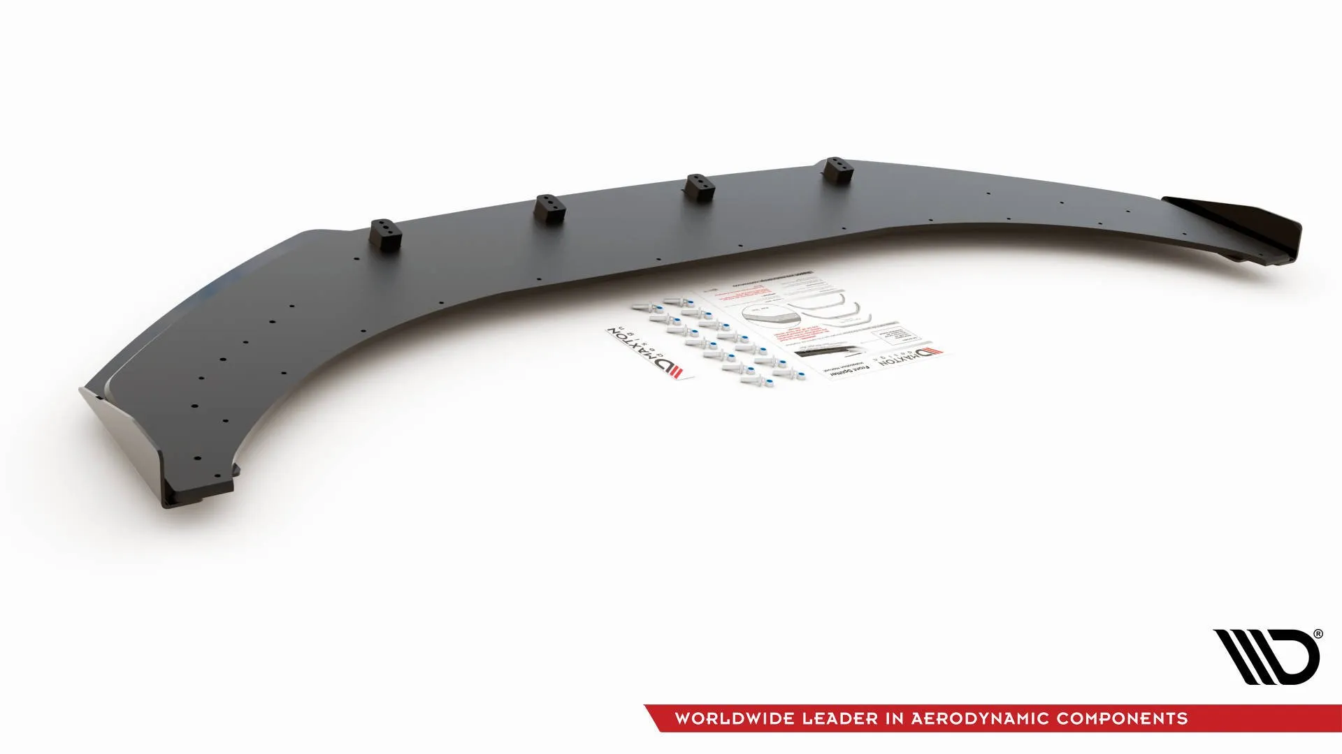 Frontspoiler + Flopper VW Arteon R-Line 2017 - 2020 | Street Pro Black Edition – bilde 5