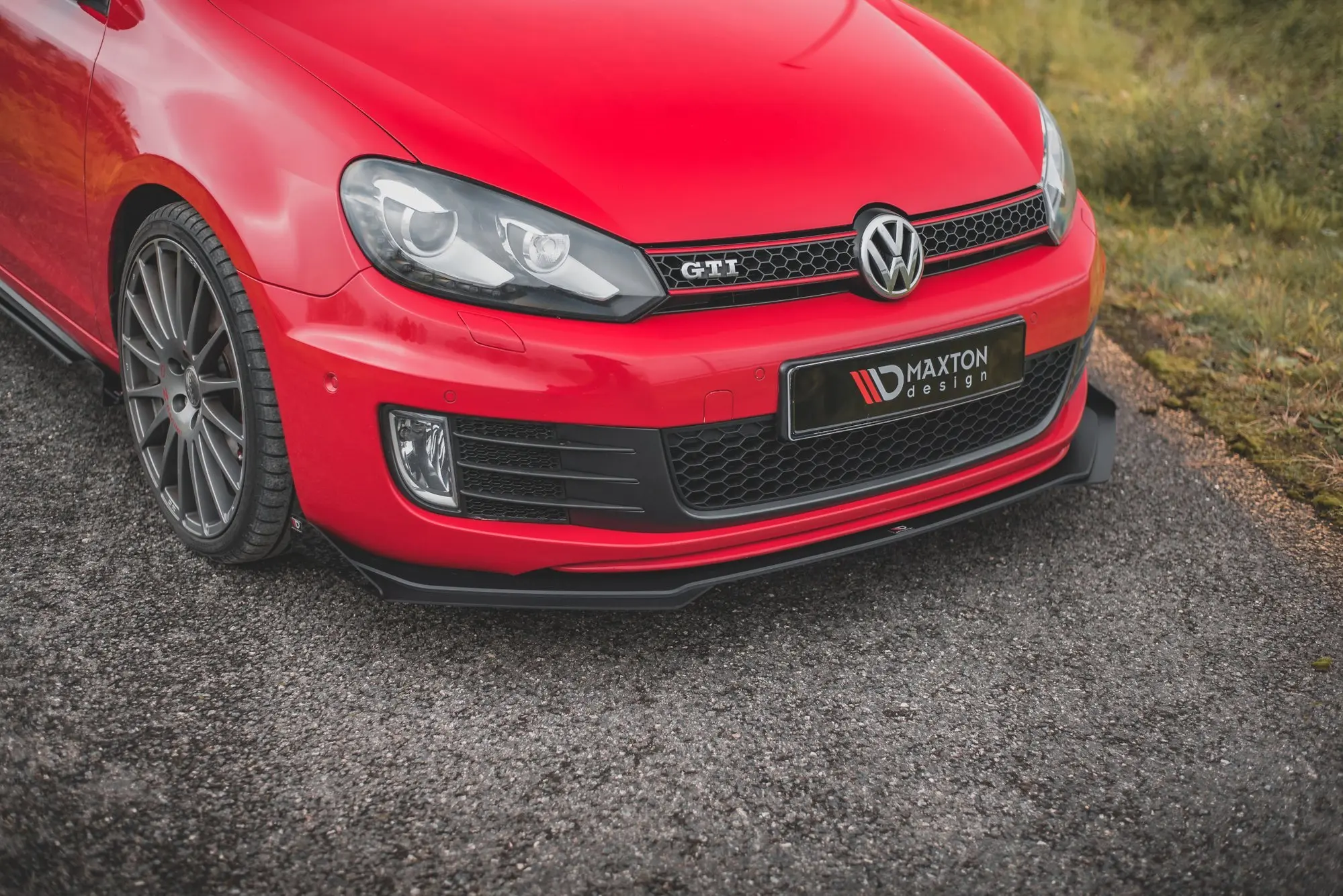Frontspoiler + Flopper VW Golf VI GTI 2008-2012 | V.3 Street Pro Black Edition – bilde 2
