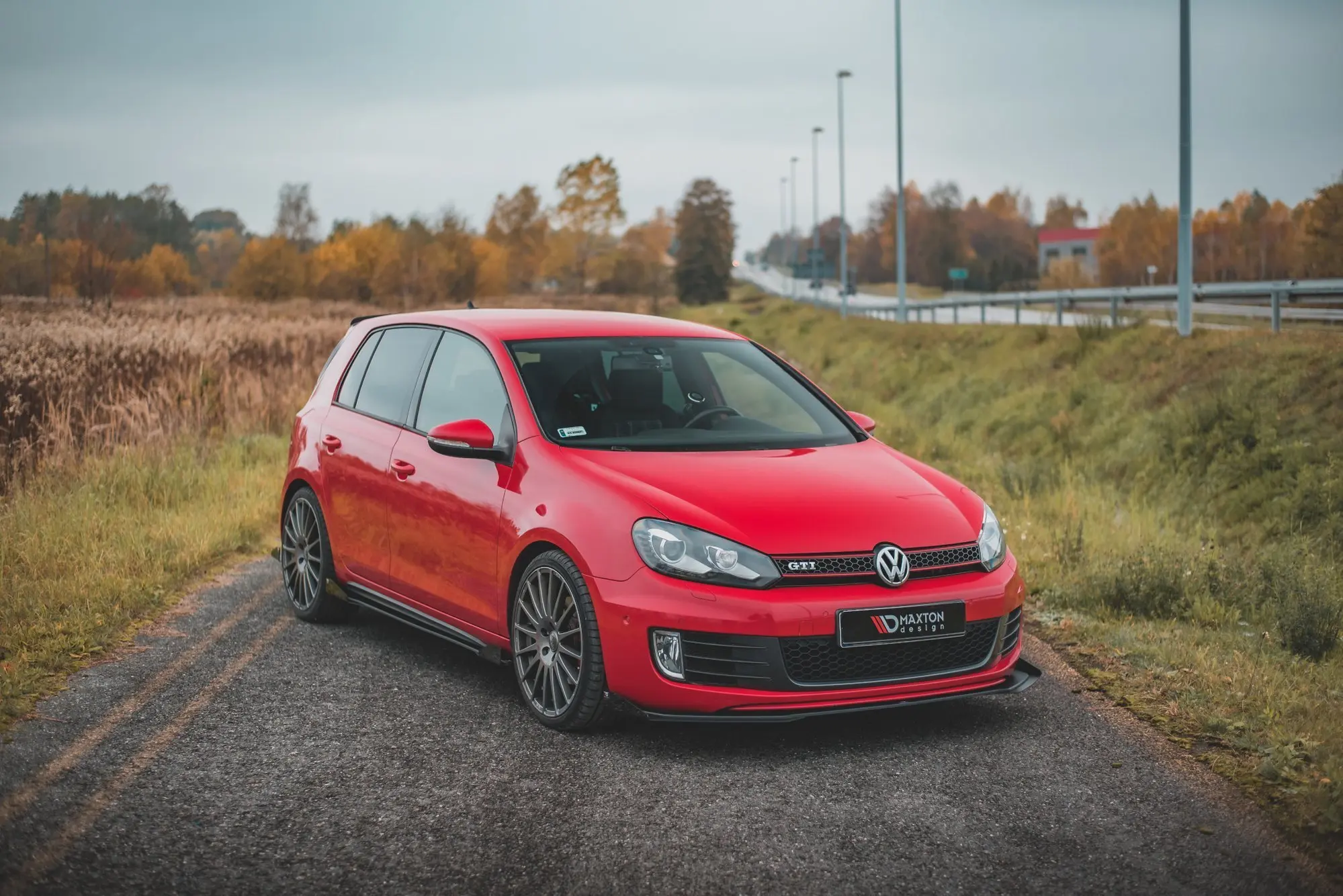Frontspoiler + Flopper VW Golf VI GTI 2008-2012 | V.3 Street Pro Black Edition – bilde 5