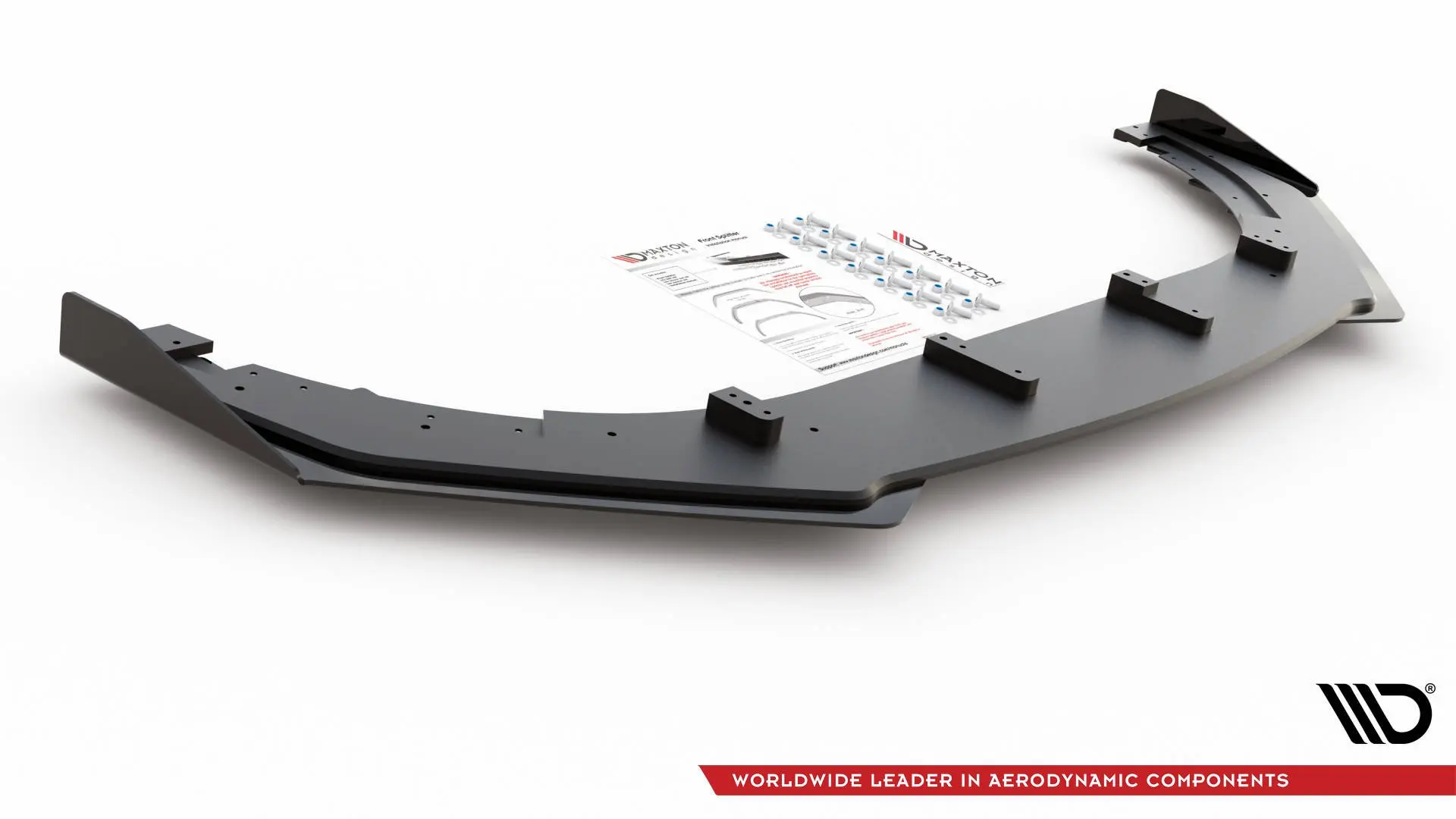 Frontspoiler + Flopper VW Golf VI GTI 2008-2012 | V.3 Street Pro Black Edition – bilde 6