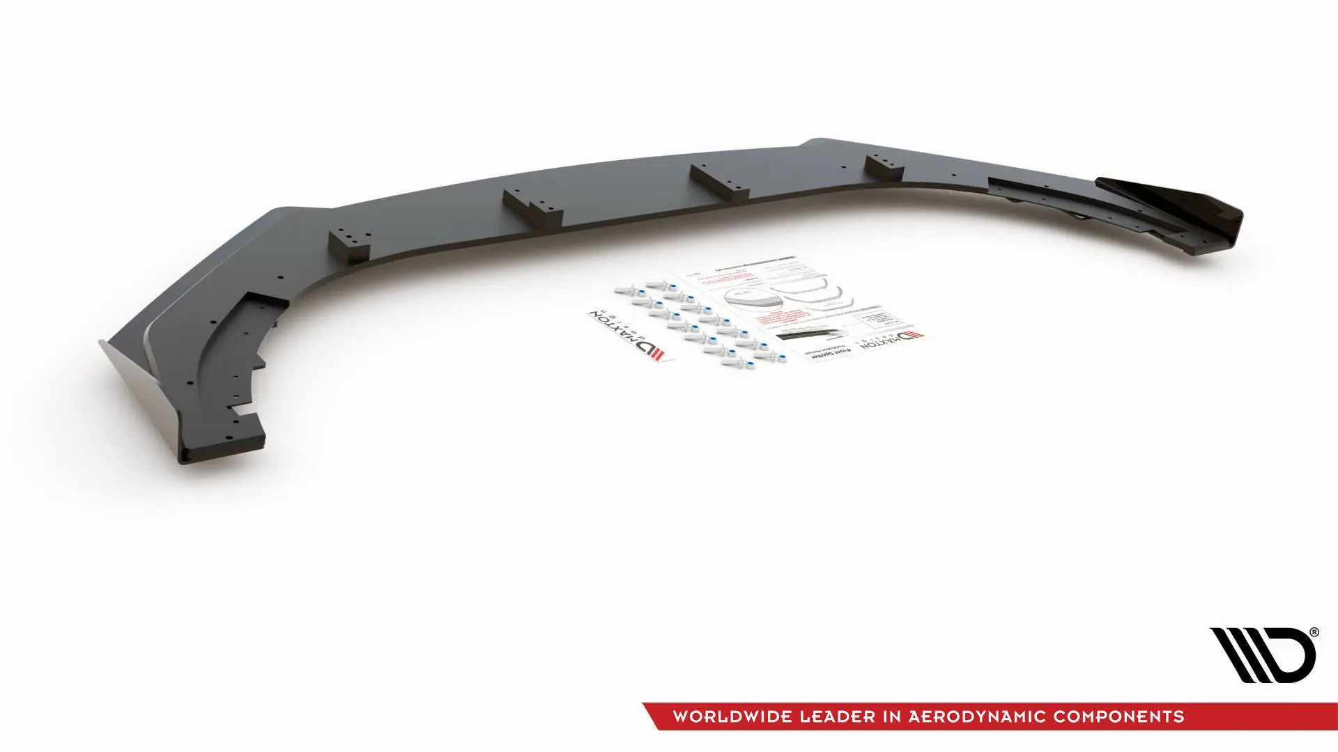 Frontspoiler + Flopper VW Golf VI GTI 2008-2012 | V.3 Street Pro Black Edition – bilde 7
