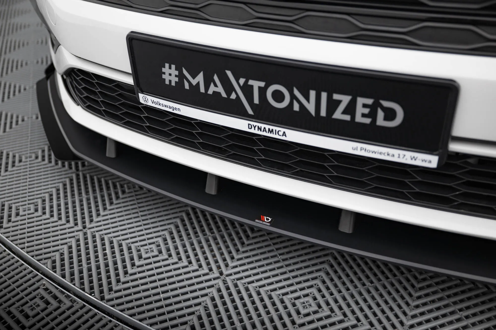 Frontspoiler + Flopper VW Jetta Gli VII 2019 - 2021 | Street Pro Black Edition – bilde 3