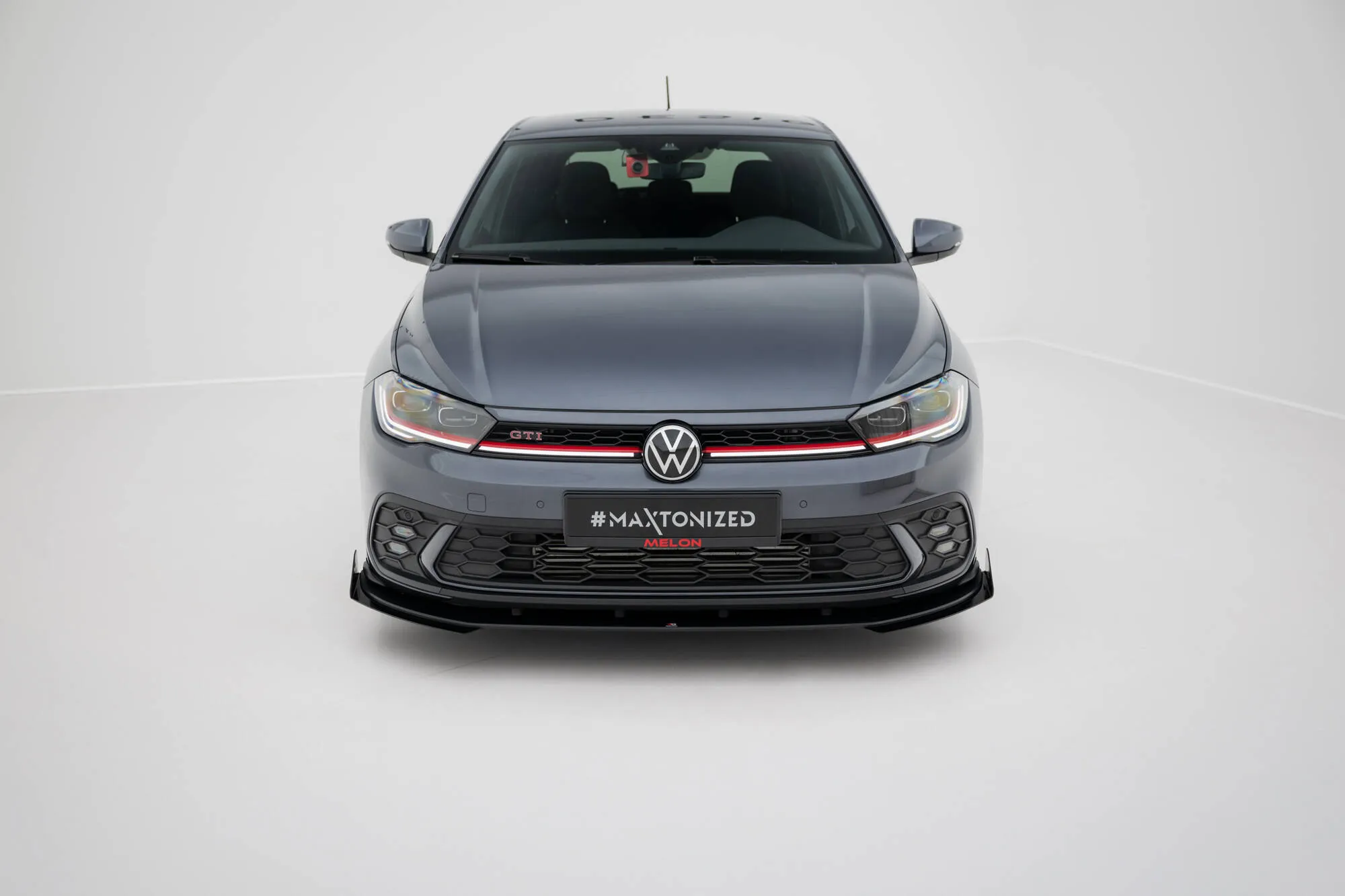 Frontspoiler + Flopper VW Polo GTI VI Facelift 2021 -> | Street Pro Black Edition – bilde 2