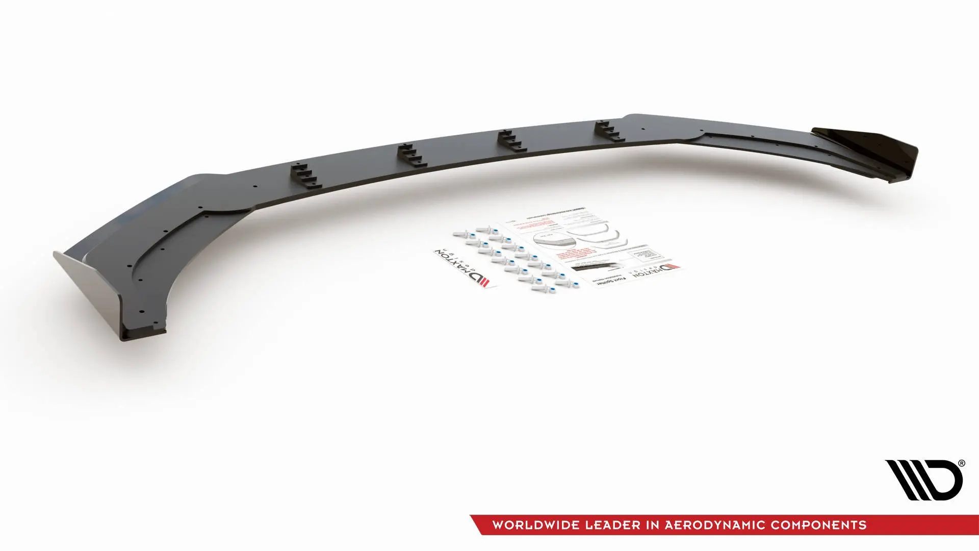 Frontspoiler + Flopper VW Polo VI GTI 2017-2021 | Racing Durability Black Edition – bilde 7