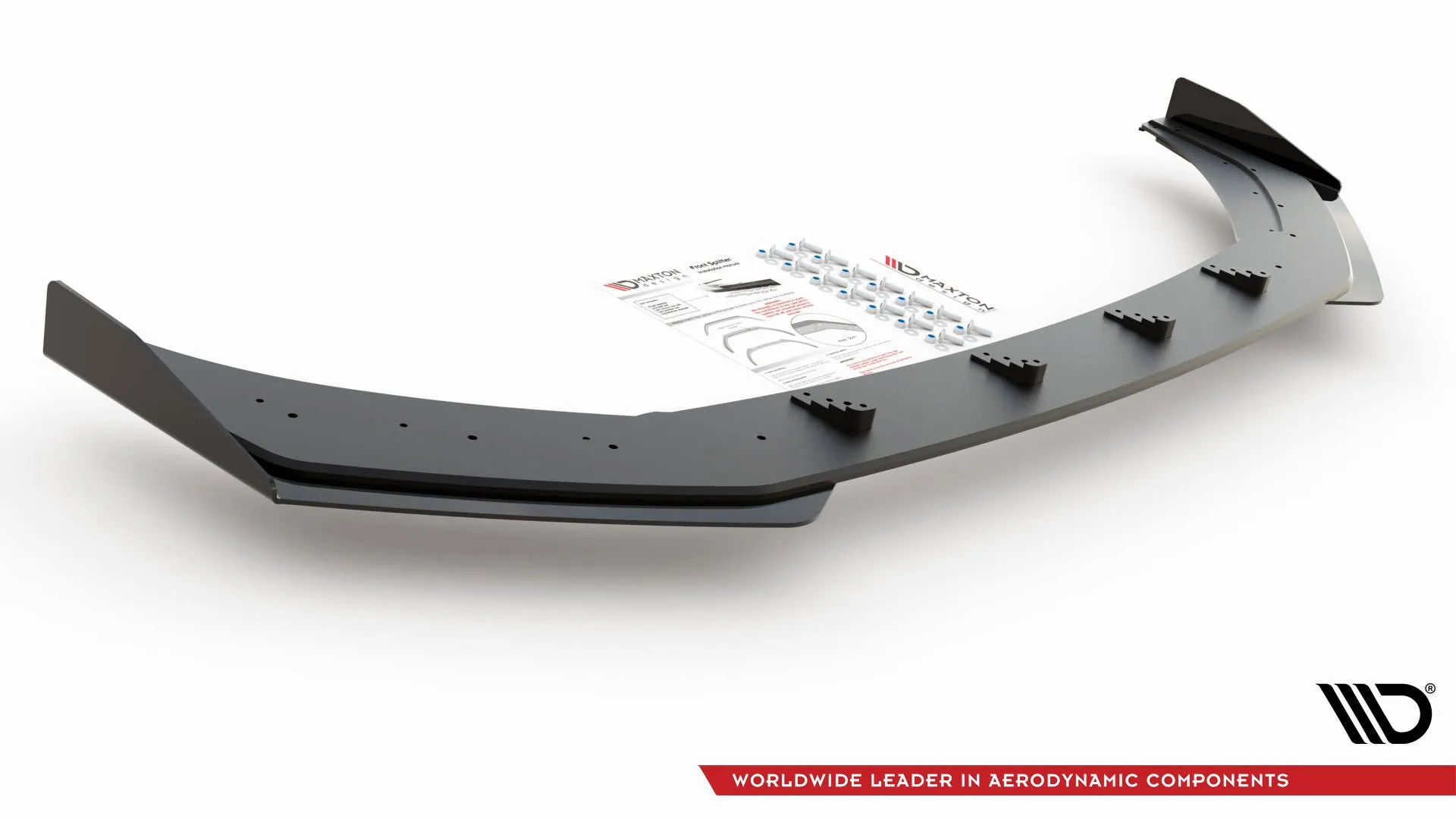 Frontspoiler + Flopper VW Polo VI GTI 2017-2021 | Street Pro Black Edition – bilde 4
