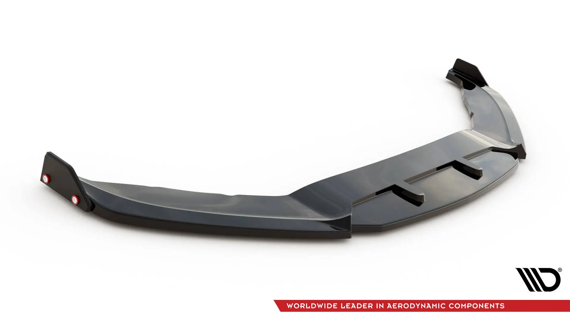 Frontspoiler + flopper VW Scirocco R mk3 2008 - 2014 | V.3 Glossy Black Edition Image 6