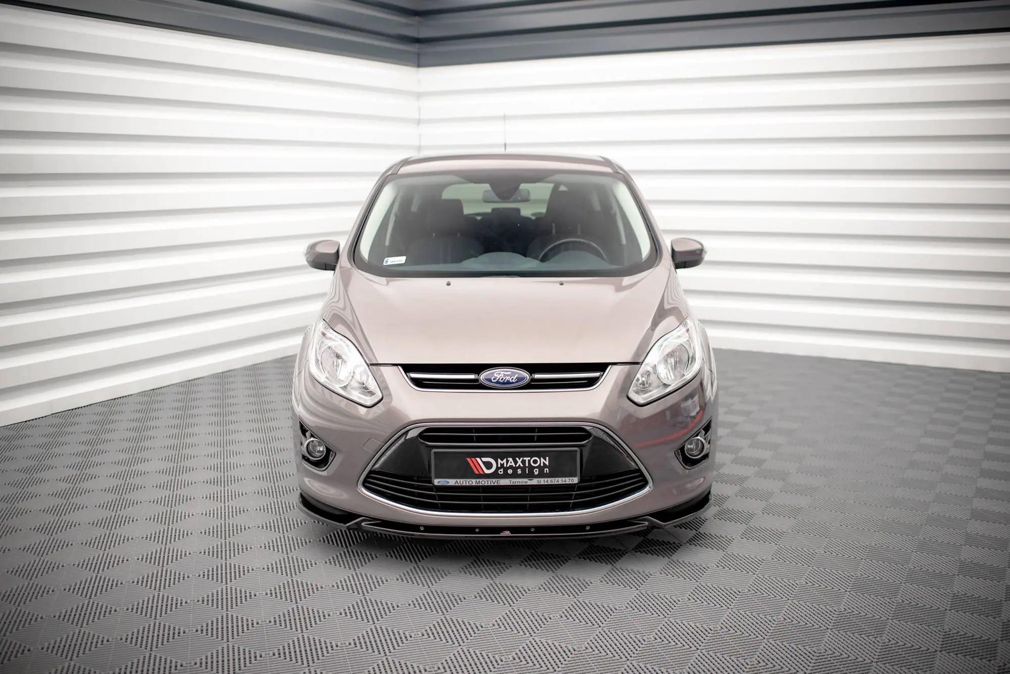 Frontspoiler Ford C-Max II 2010-2014 | Glossy Black Edition – bilde 2