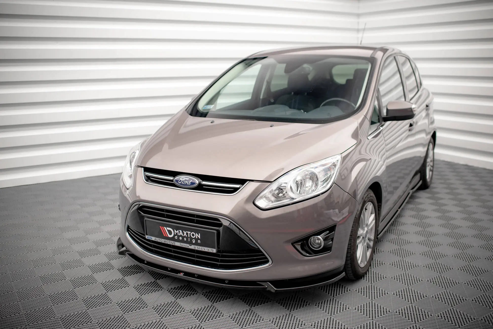 Frontspoiler Ford C-Max II 2010-2014 | Glossy Black Edition – bilde 4