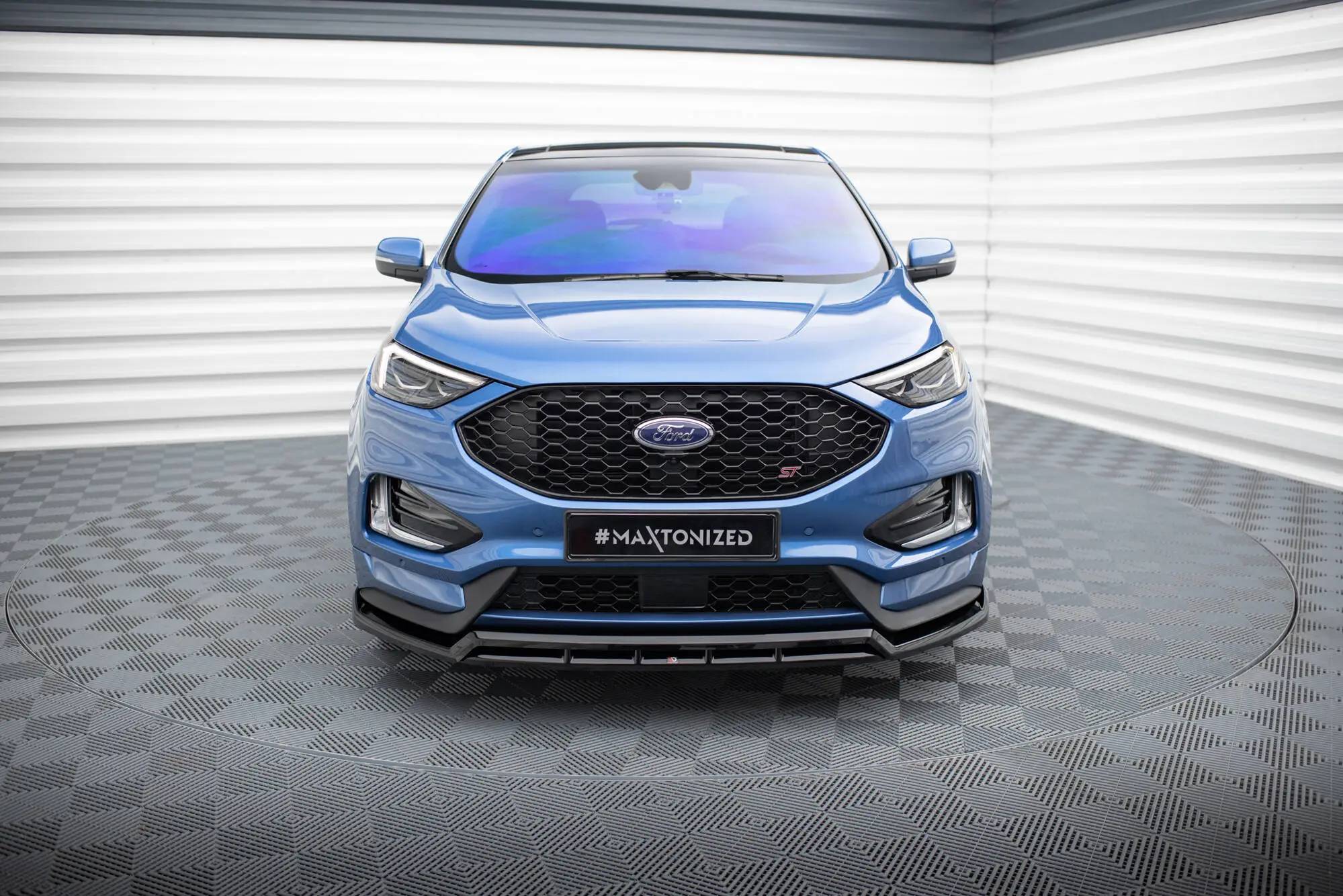 Frontspoiler Ford Edge ST Mk2 2014 -2019 | Glossy Black Edition – bilde 3