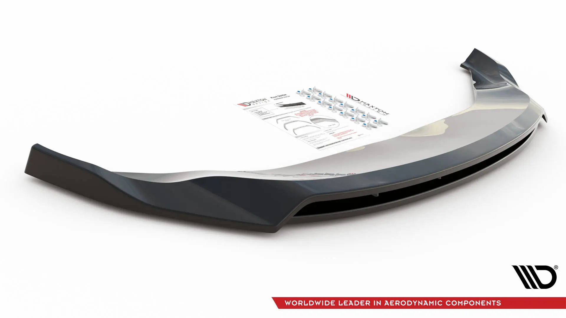 Frontspoiler Ford Escape III ST-Line 2012-2019 | V.1 Glossy Black Edition – bilde 5