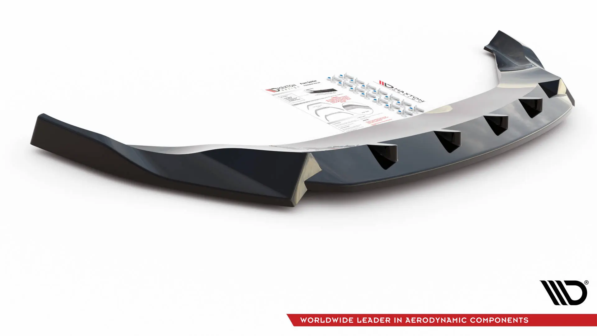 Frontspoiler Ford Escape III ST-Line 2012-2019 | V.2 Glossy Black Edition – bilde 5