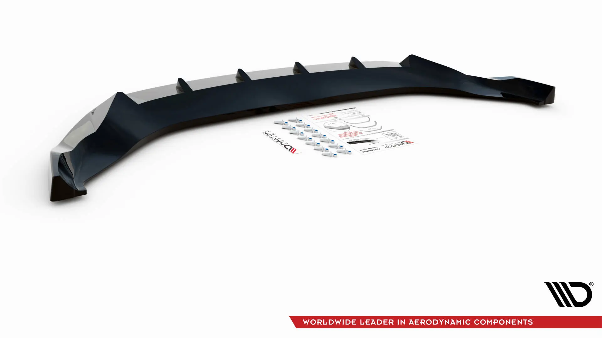Frontspoiler Ford Escape III ST-Line 2012-2019 | V.2 Glossy Black Edition – bilde 6