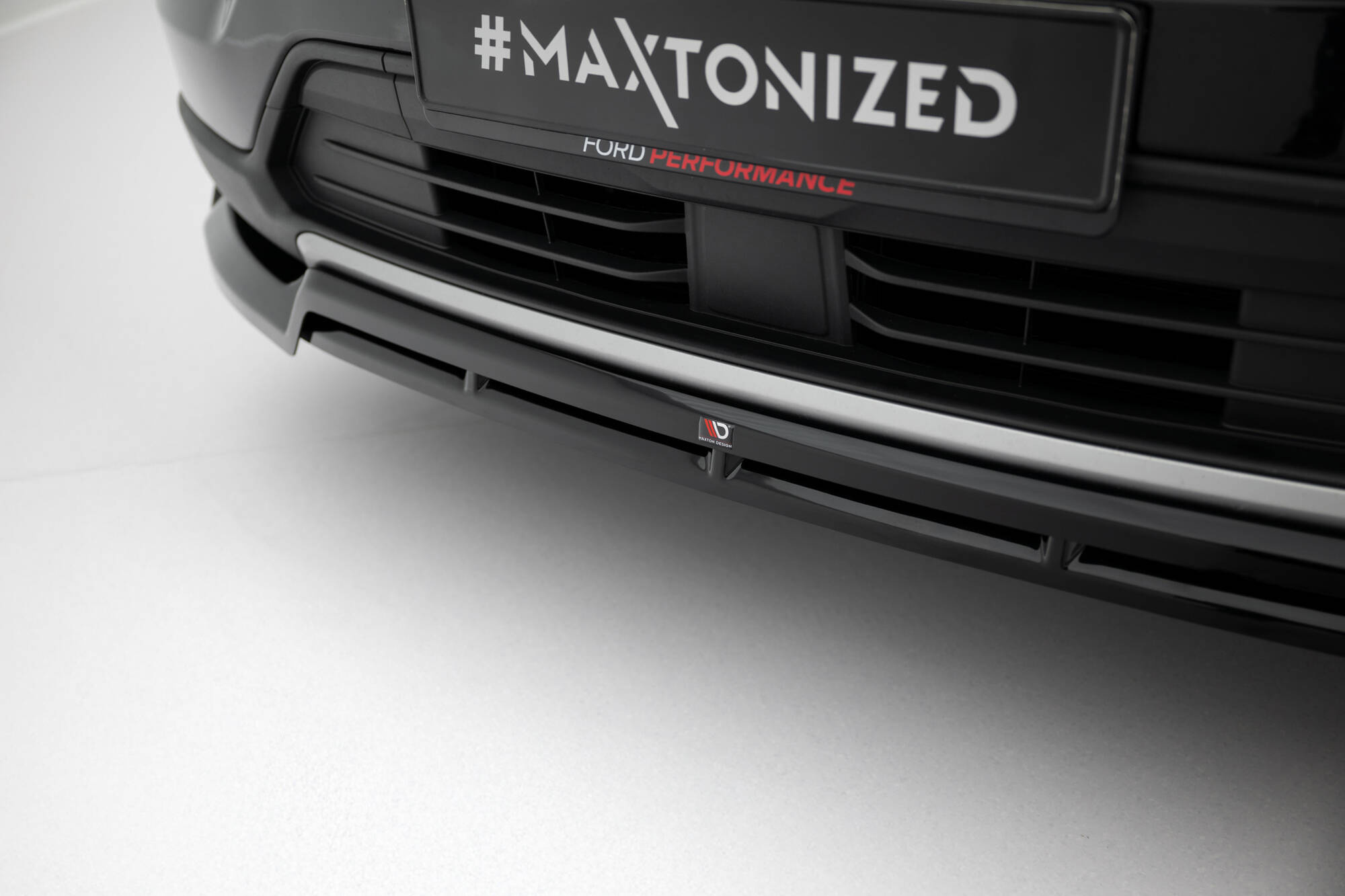 Frontspoiler Ford Explorer XLT VI 2019 - 2024 | Sport Glossy Black Edition – bilde 3