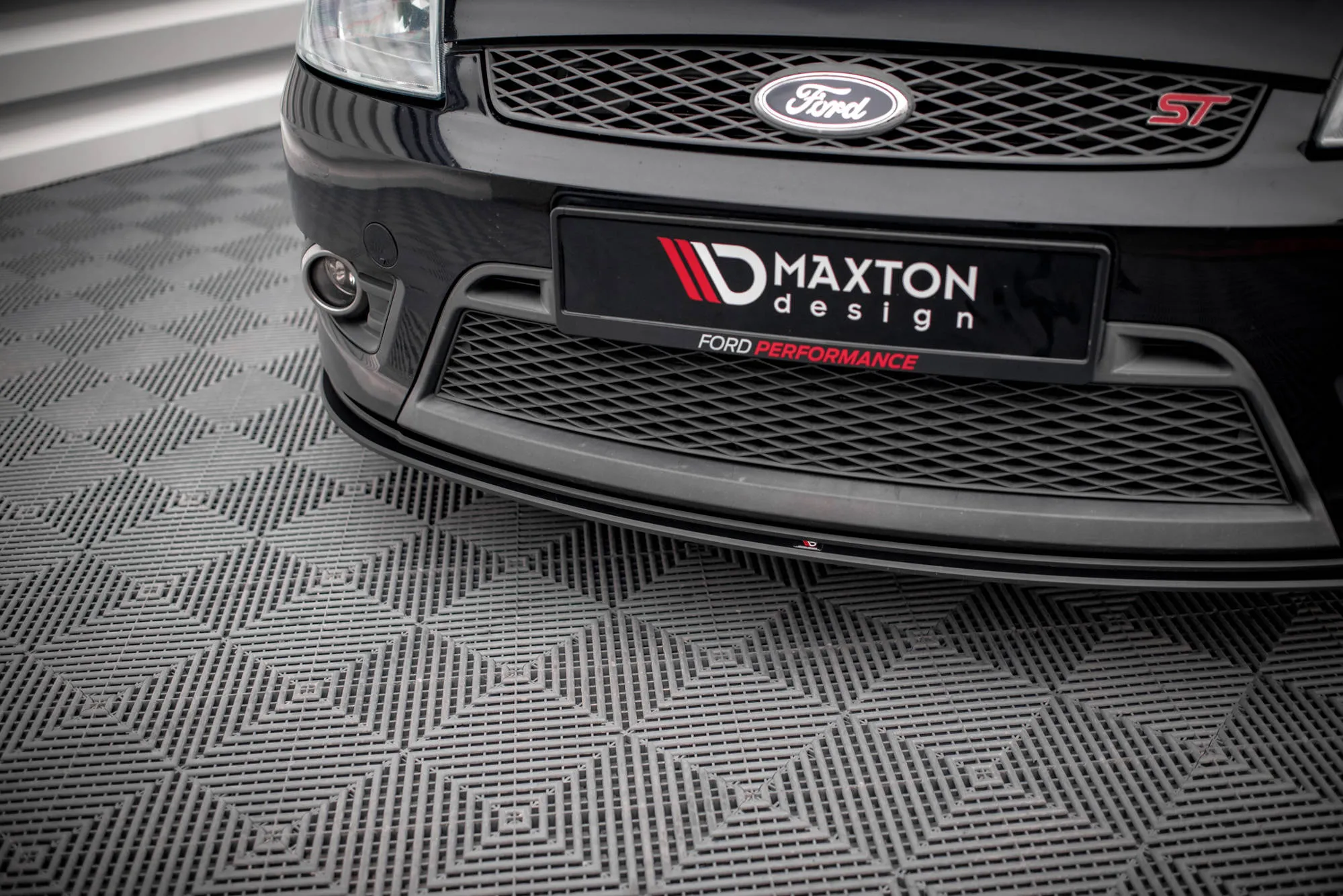 Frontspoiler Ford Fiesta Mk5 ST 2005 - 2008 | Street Pro Black Edition – bilde 3