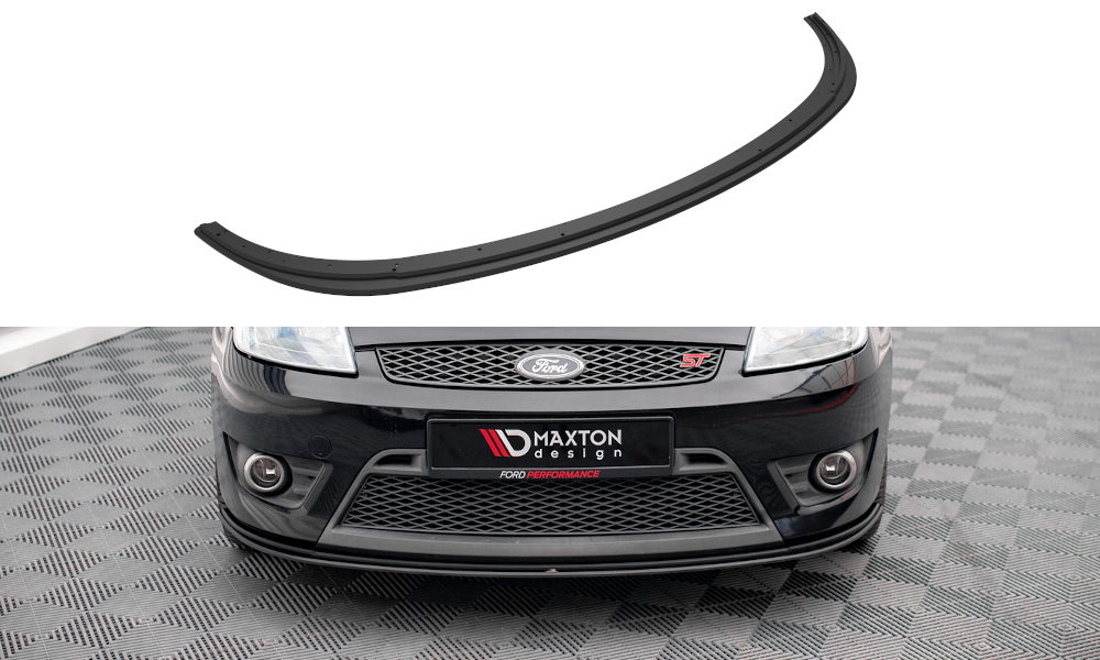 Frontspoiler Ford Fiesta Mk5 ST 2005 - 2008 | V.1 Street Pro Black Edition – bilde 2