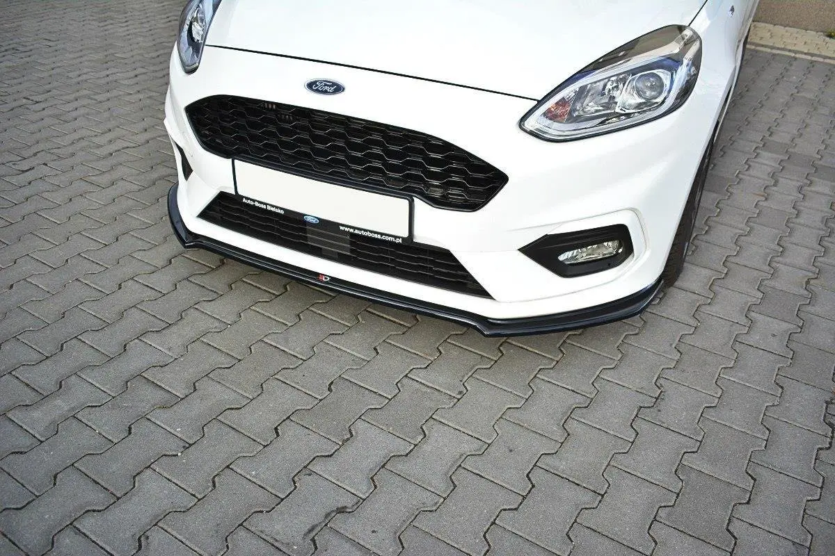 Frontspoiler Ford Fiesta Mk7 ST / ST-Line 2016 - 2021 | V.1 Glossy Black Edition