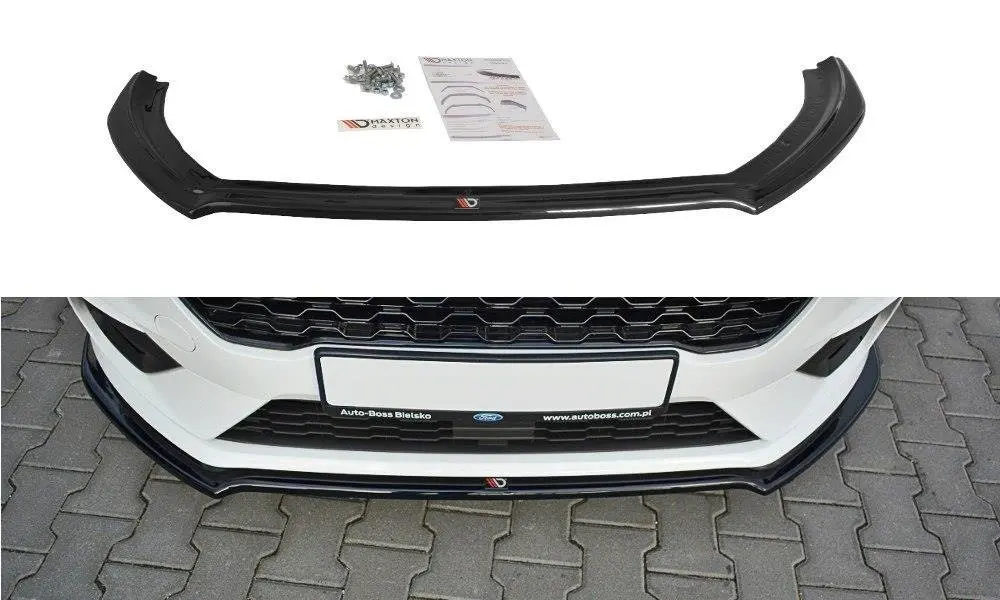 Frontspoiler Ford Fiesta Mk7 ST / ST-Line 2016 - 2021 | V.1 Glossy Black Edition – bilde 2