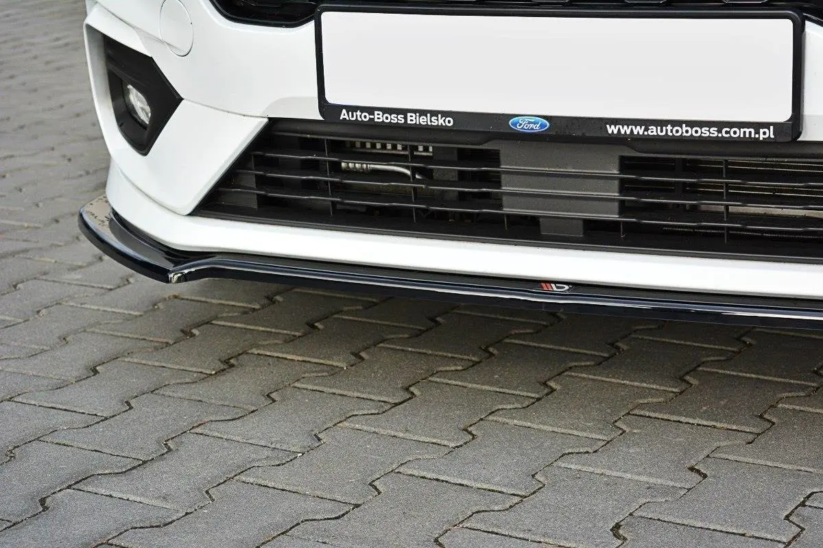 Frontspoiler Ford Fiesta Mk7 ST / ST-Line 2016 - 2021 | V.1 Glossy Black Edition – bilde 3