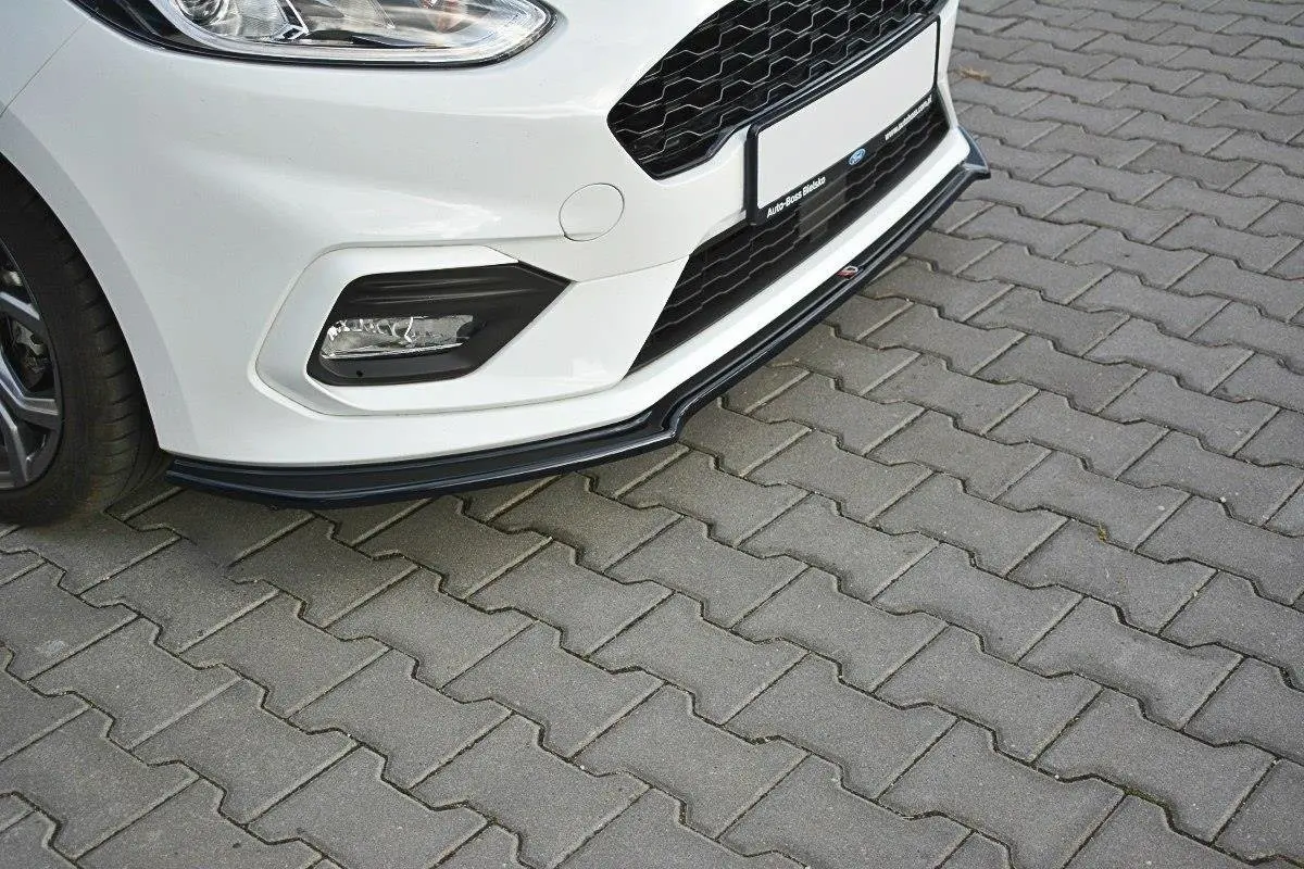 Frontspoiler Ford Fiesta Mk7 ST / ST-Line 2016 - 2021 | V.1 Glossy Black Edition – bilde 4