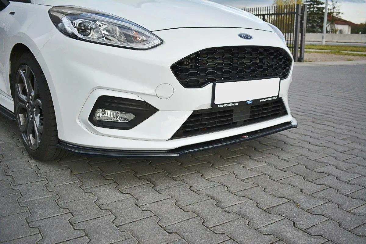 Frontspoiler Ford Fiesta Mk7 ST / ST-Line 2016 - 2021 | V.2 Glossy Black Edition