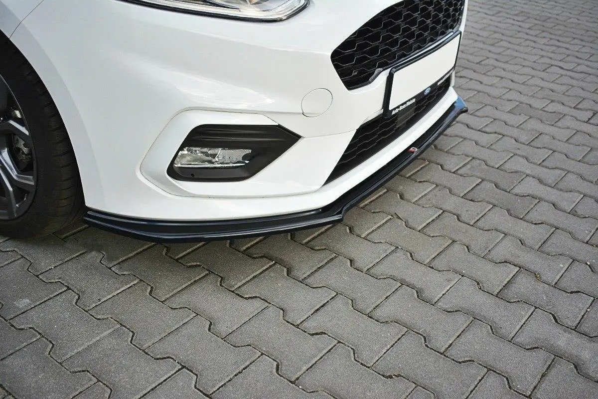 Frontspoiler Ford Fiesta Mk7 ST / ST-Line 2016 - 2021 | V.2 Glossy Black Edition – bilde 3