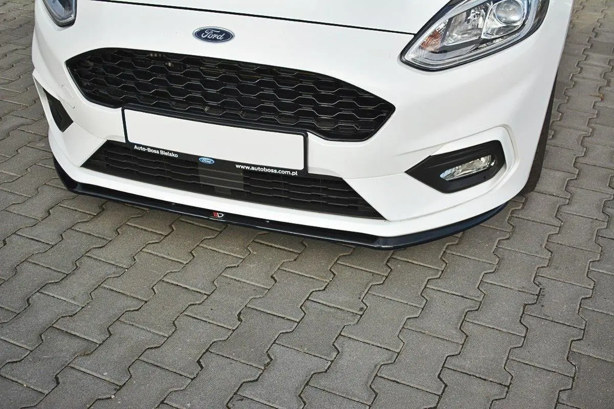 Frontspoiler Ford Fiesta Mk7 ST / ST-Line 2016 - 2021 | V.3 Glossy Black Edition