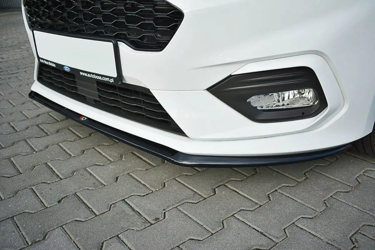 Frontspoiler Ford Fiesta Mk7 ST / ST-Line 2016 - 2021 | V.3 Glossy Black Edition – bilde 3