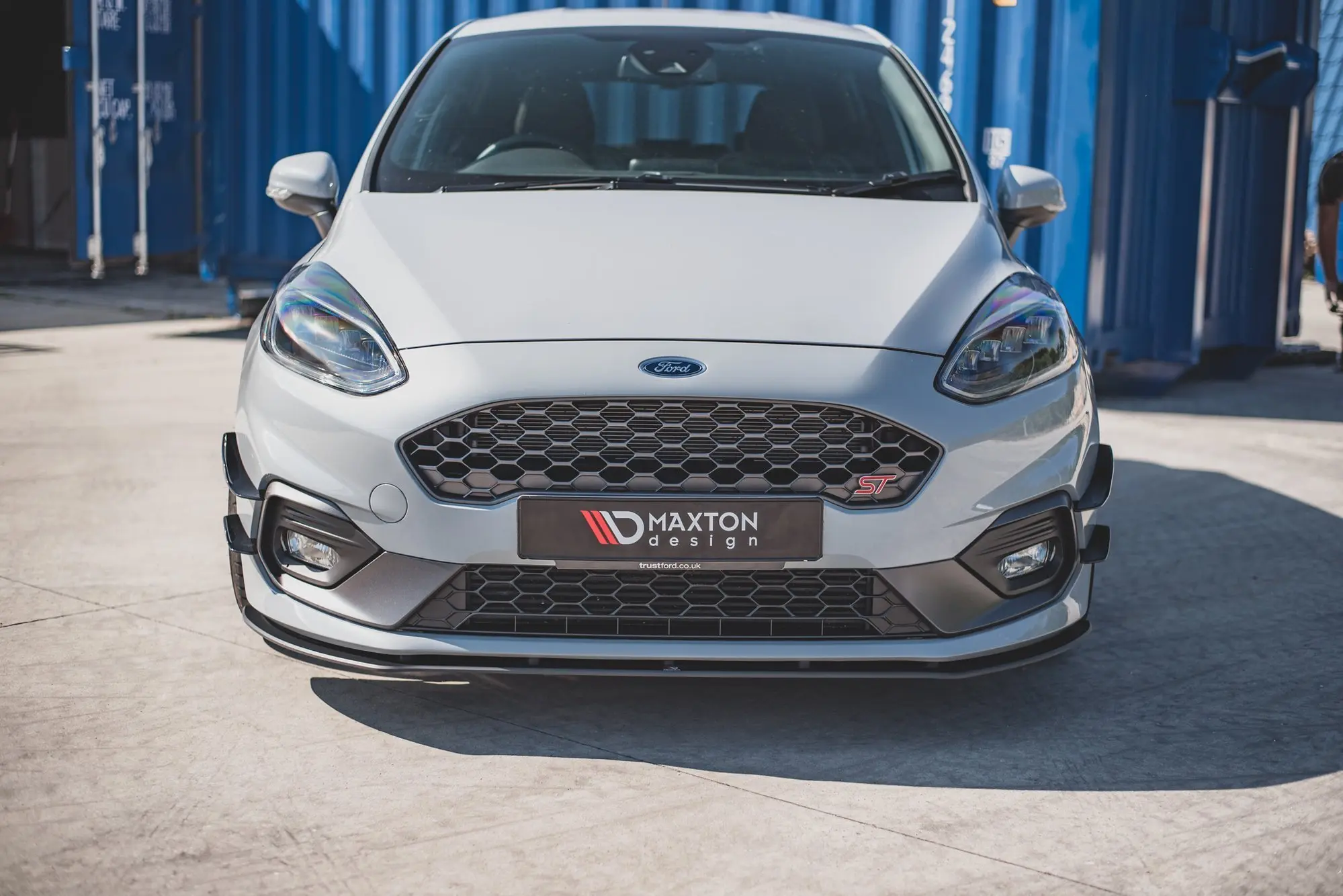 Frontspoiler Ford Fiesta Mk7 ST / ST-Line 2016 - 2023 | Racing Durability Black Edition