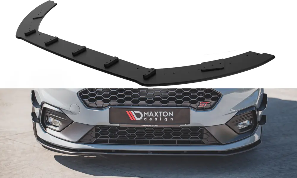 Frontspoiler Ford Fiesta Mk7 ST / ST-Line 2016 - 2023 | Racing Durability Black Edition – bilde 2
