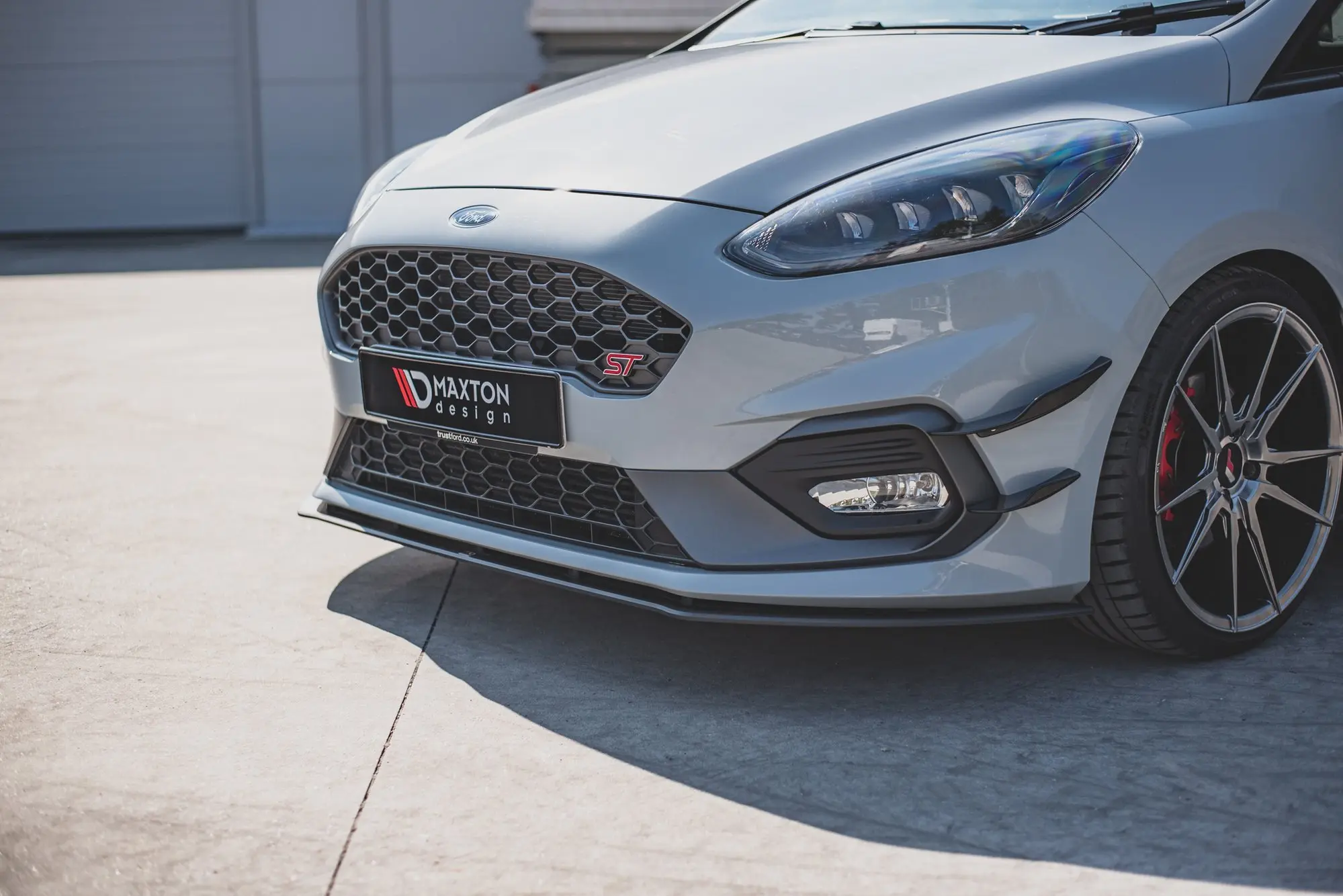 Frontspoiler Ford Fiesta Mk7 ST / ST-Line 2016 - 2023 | Racing Durability Black Edition – bilde 4